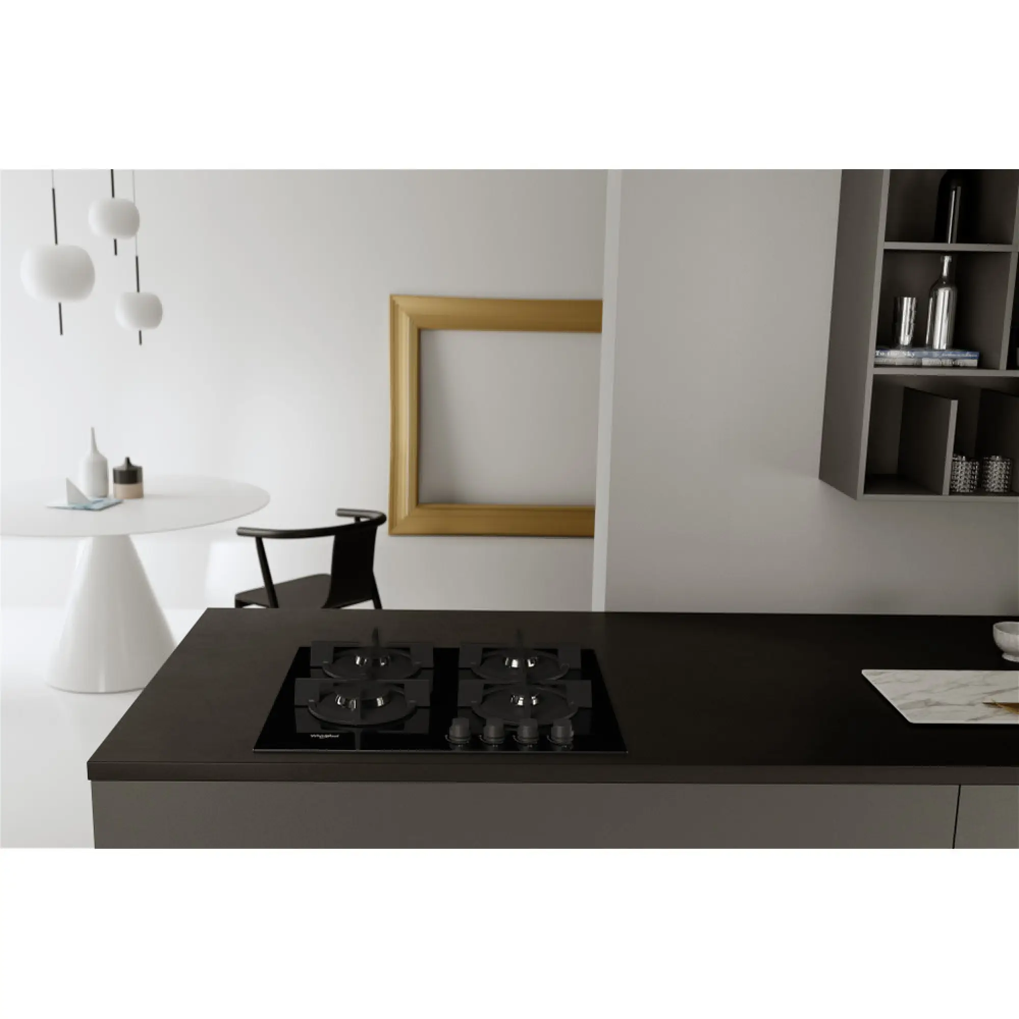 Photo of طباخ غاز ويرلبول: 4 شعلات - GOR 615/NB