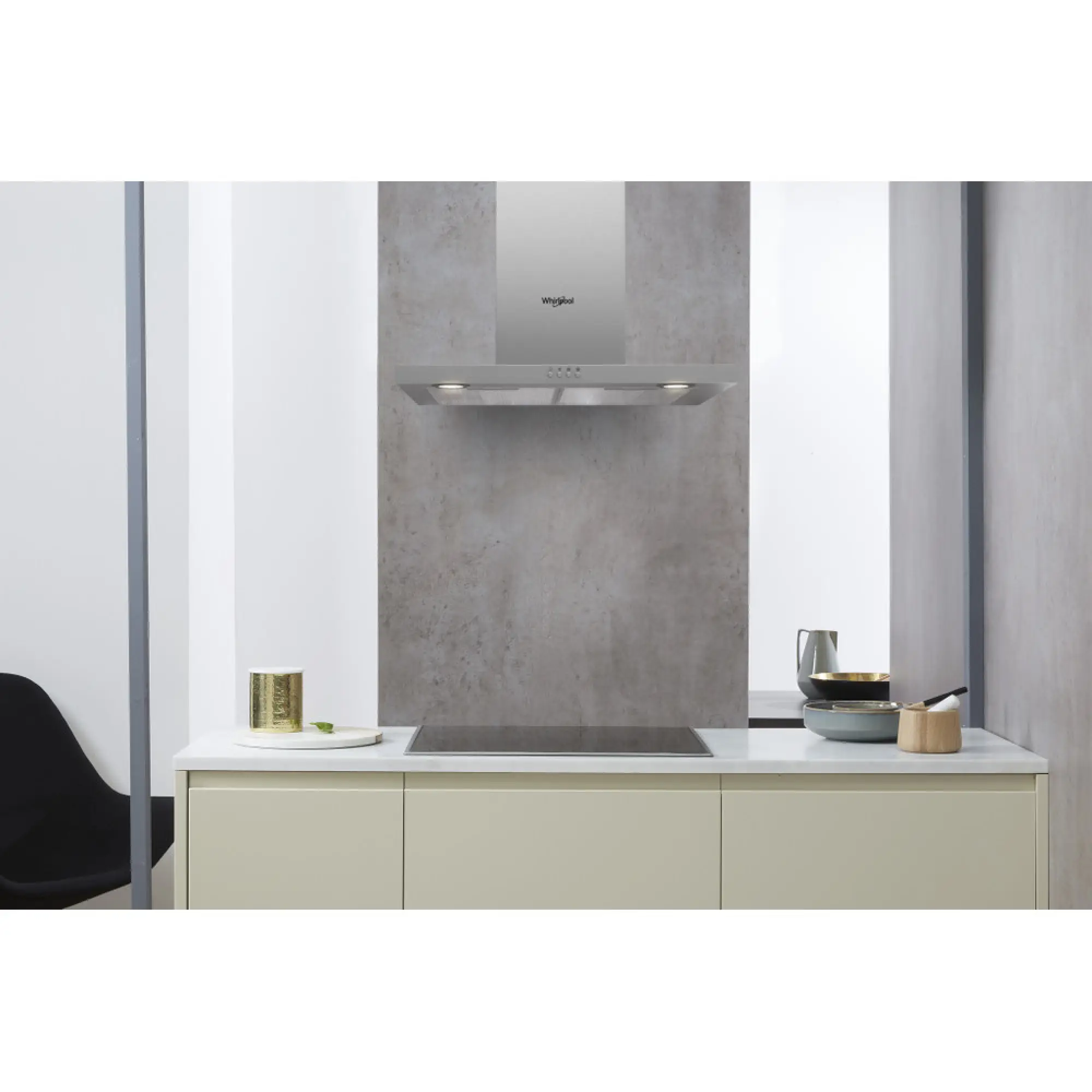 Photo of شفاط مطبخ ويرلبول جداري - AKR 558/3 IX