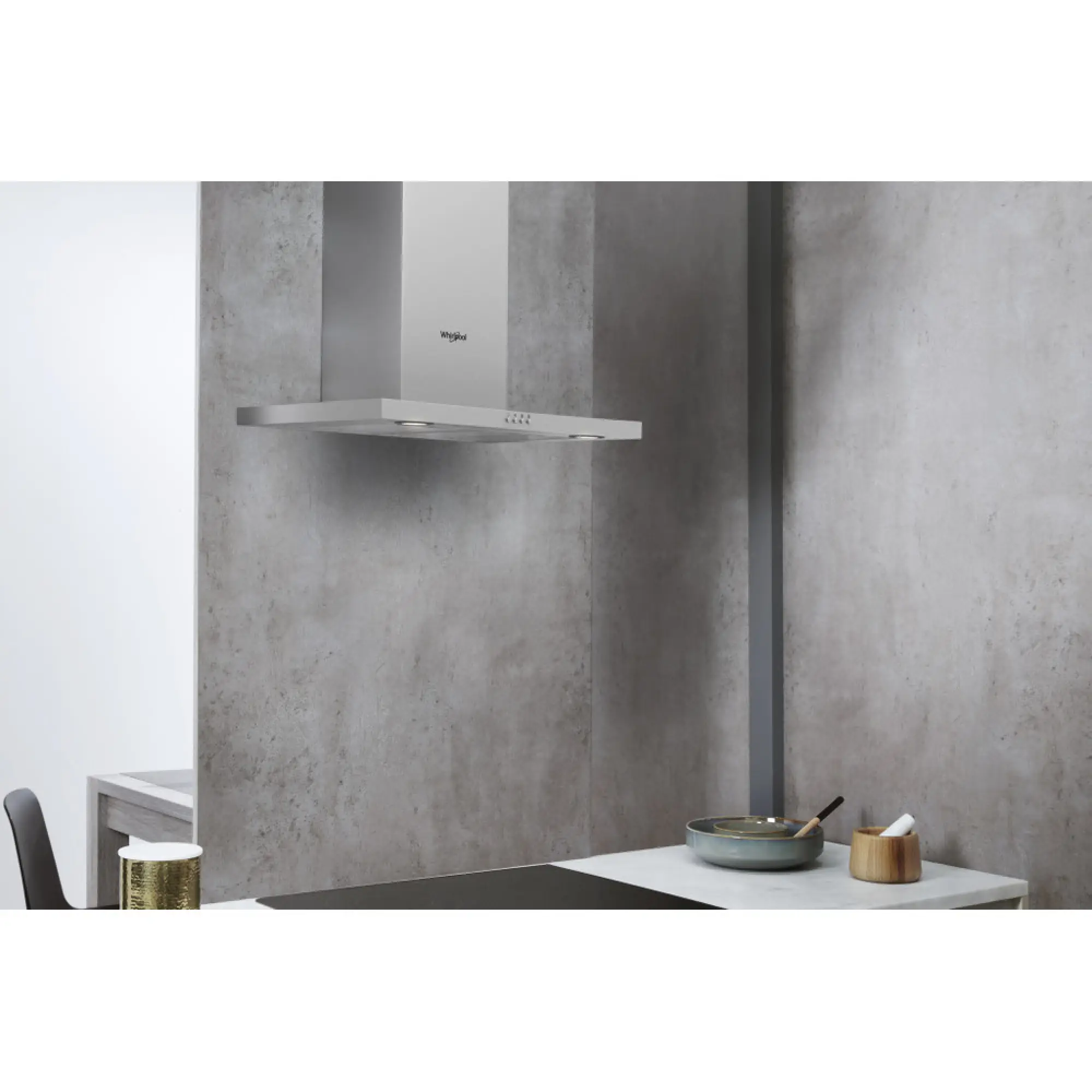 Photo of شفاط مطبخ ويرلبول جداري - AKR 558/3 IX