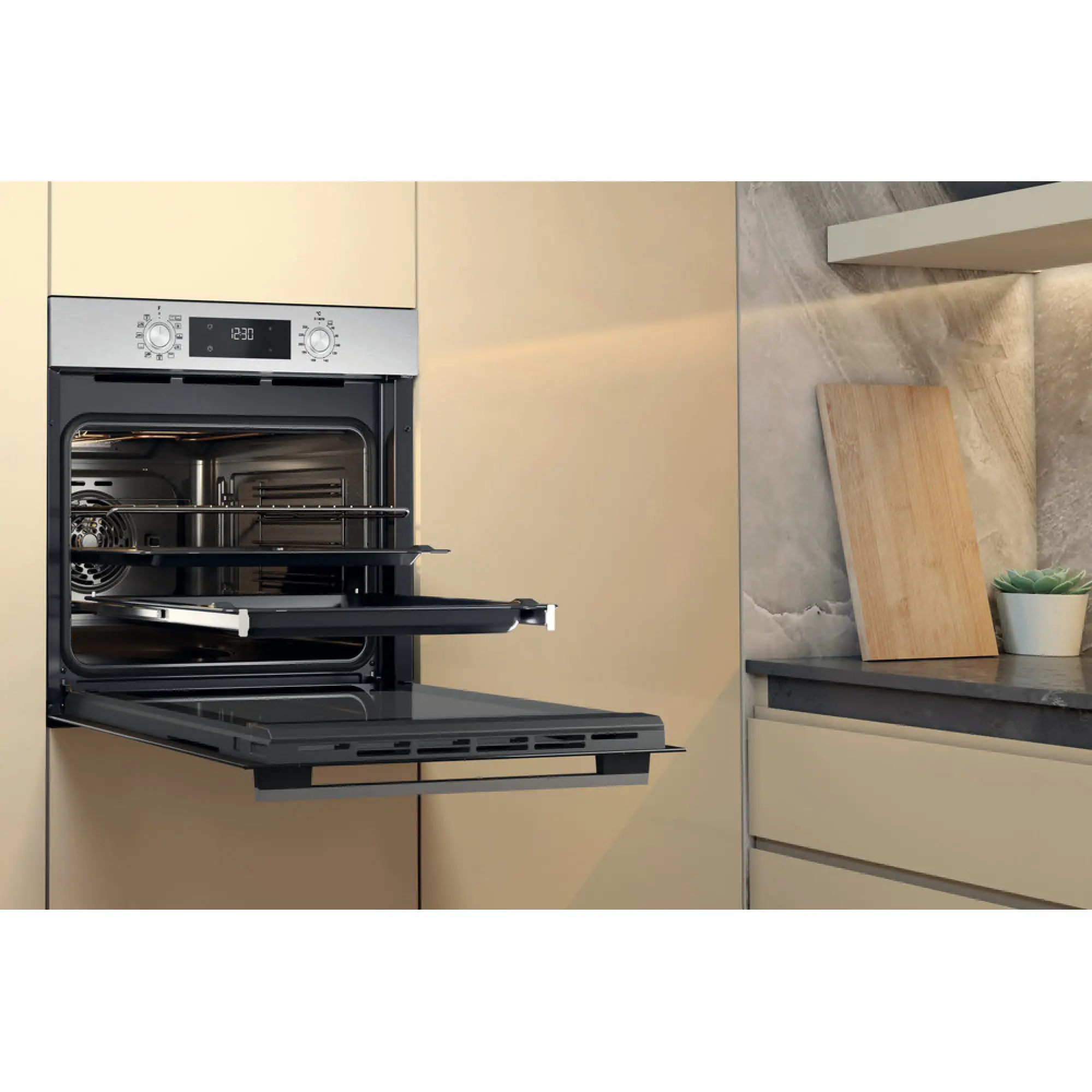 Photo of فرن ويرلبول كهربائي مدمج (دفن) (Whirlpool) - لون ستانلس ستيل الموديل: OMK58CU1SX