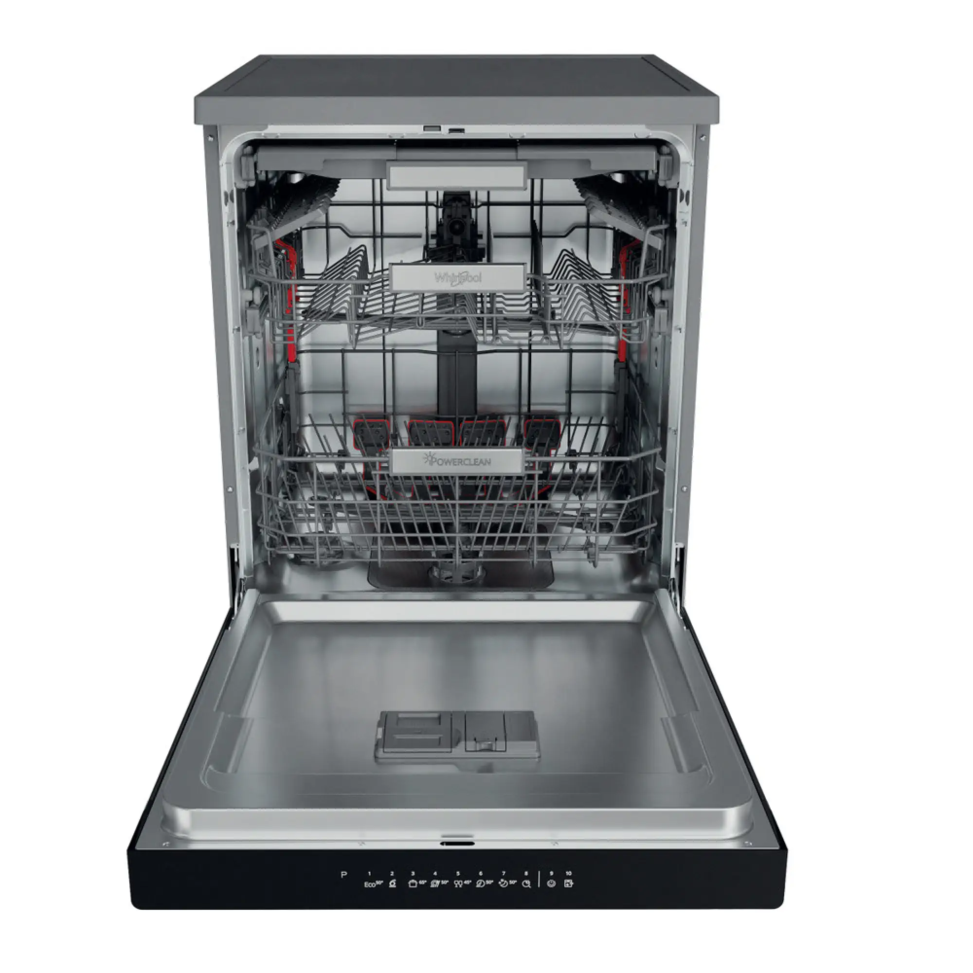 Photo of غسالة صحون ويرلبول: لون إنوكس، حجم كامل – موديل WFO 3O41 PL X UK