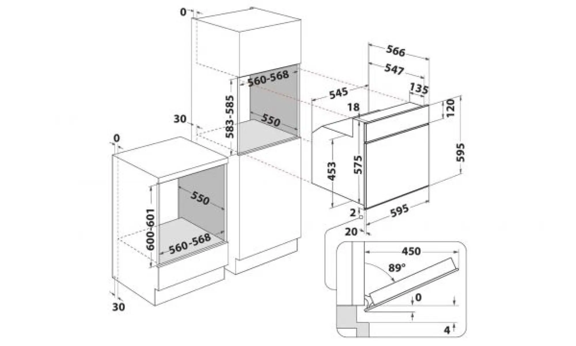 Photo of فرن ويرلبول كهربائي مدمج (بلت إن): لون إينوكس (ستيل)، تنظيف ذاتي - موديل AKP 604 IX