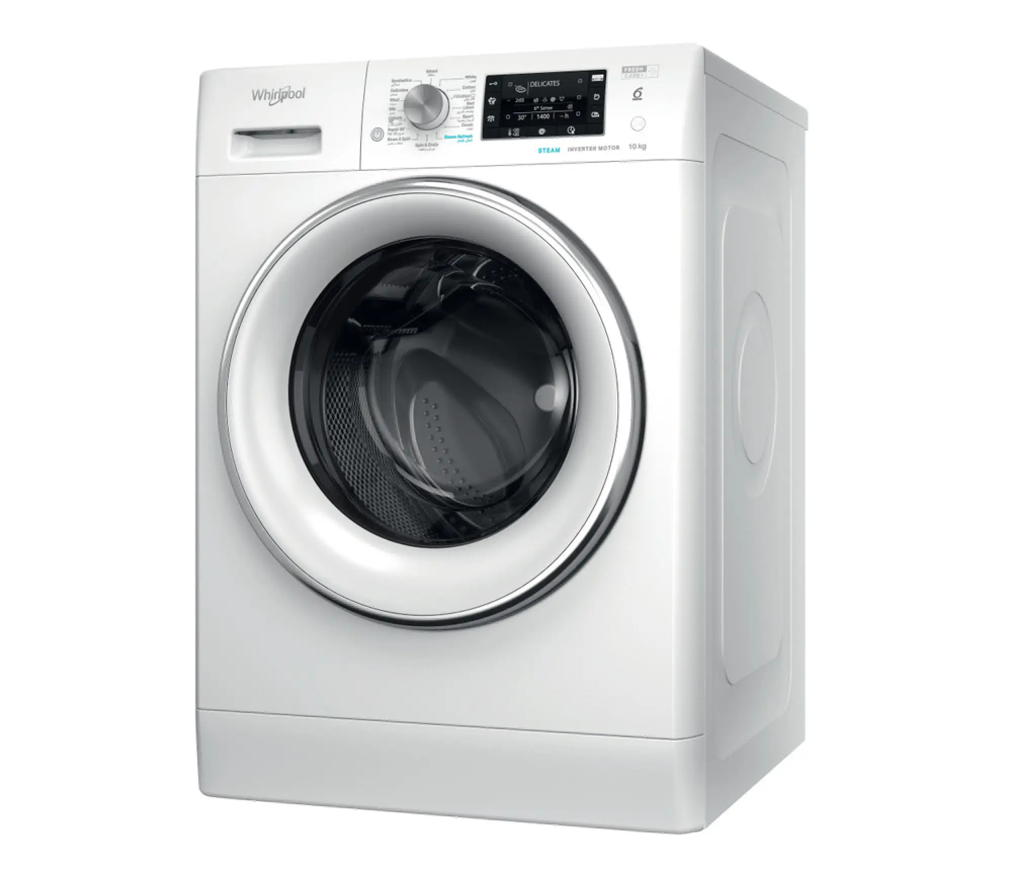 Photo of غسالة ملابس Whirlpool  ذات تحميل أمامي: 10 كجم FFD 10449 CV GCC