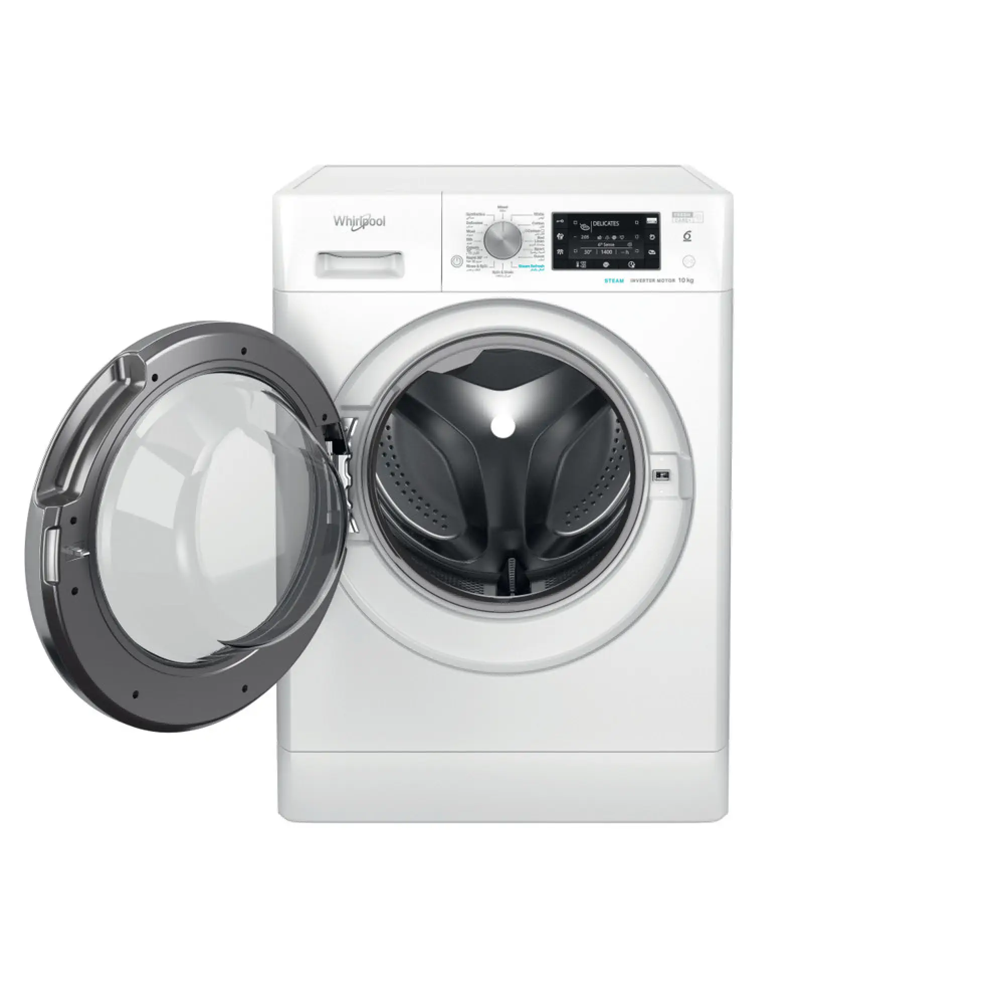 Photo of غسالة ملابس Whirlpool  ذات تحميل أمامي: 10 كجم FFD 10449 CV GCC
