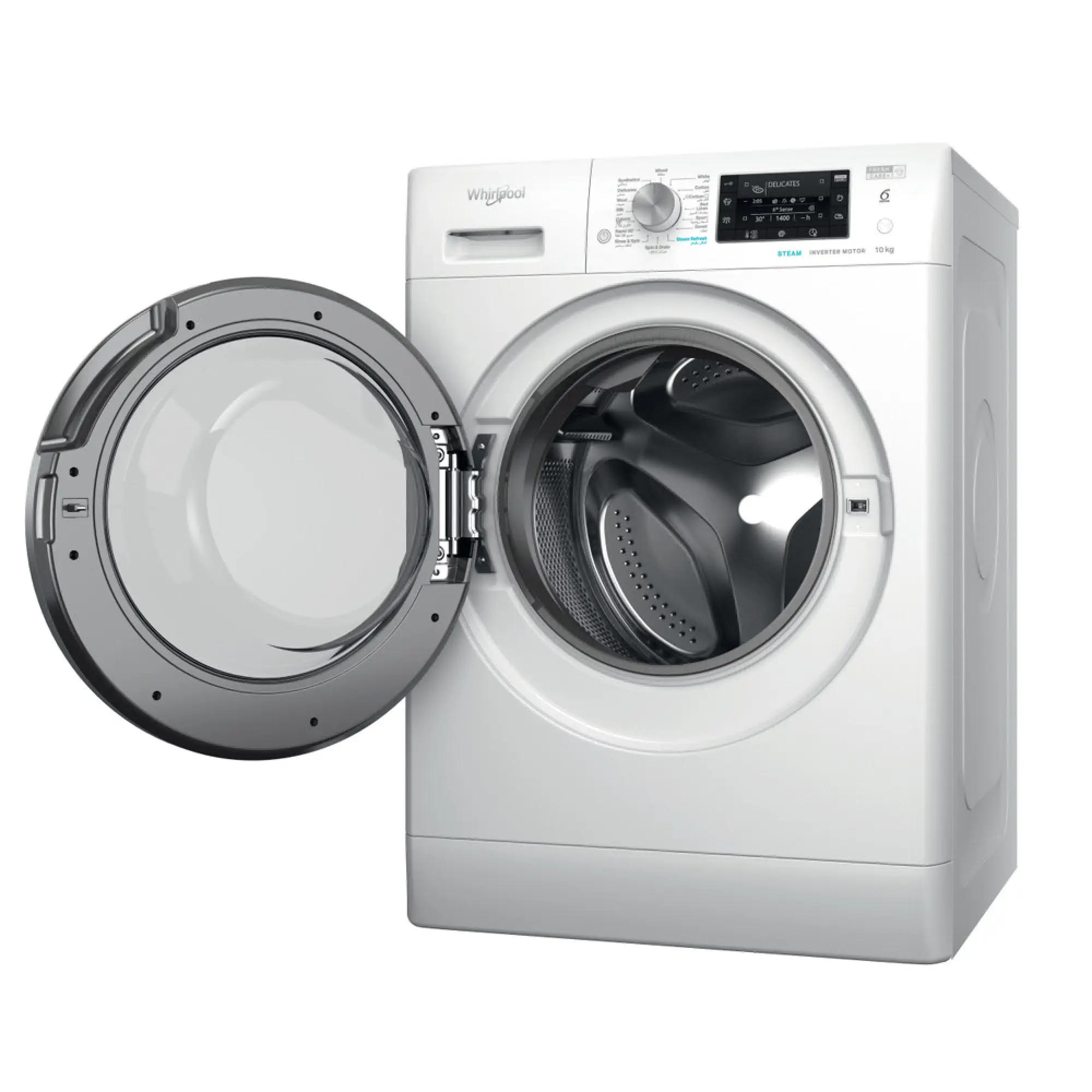 Photo of غسالة ملابس Whirlpool  ذات تحميل أمامي: 10 كجم FFD 10449 CV GCC