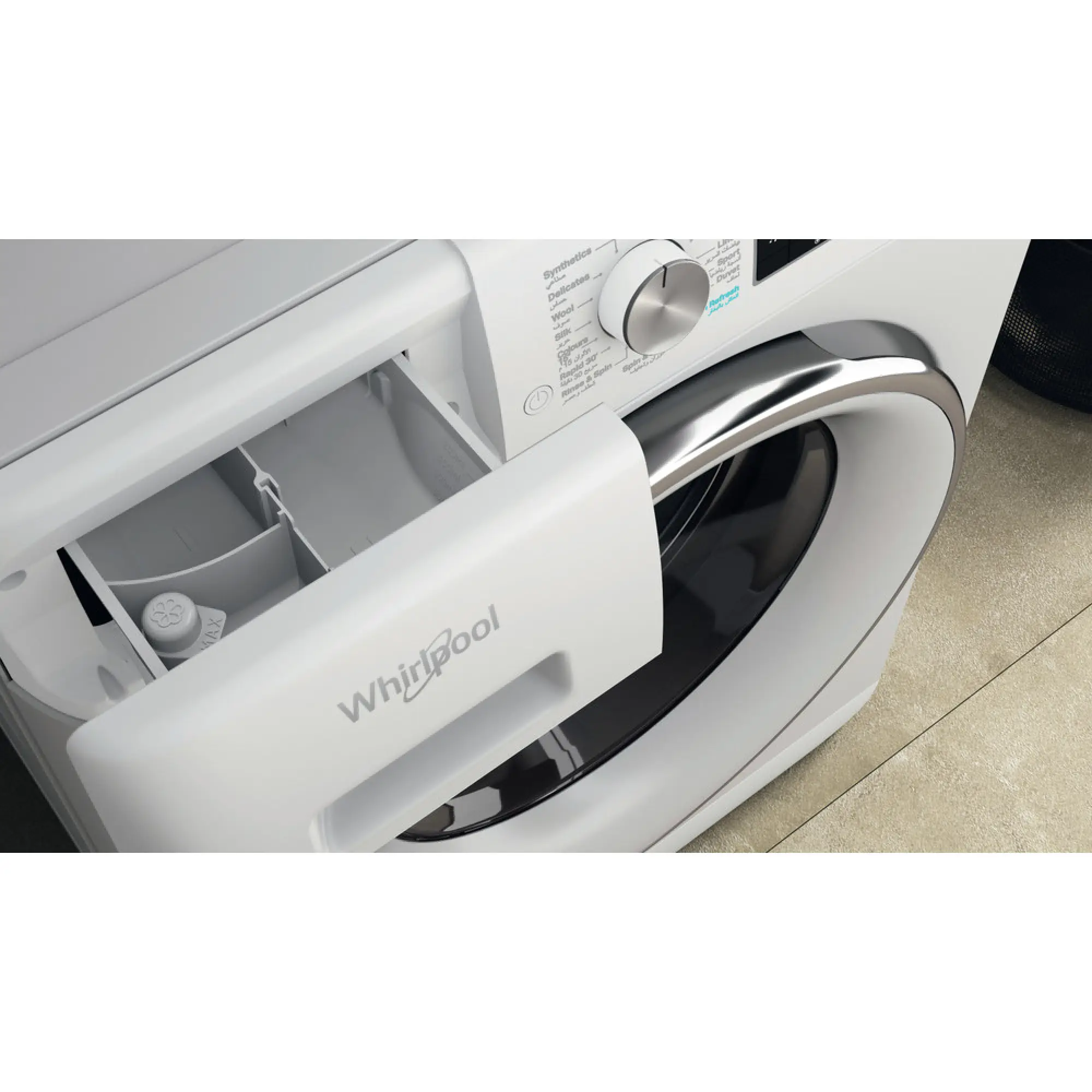 Photo of غسالة ملابس Whirlpool  ذات تحميل أمامي: 10 كجم FFD 10449 CV GCC