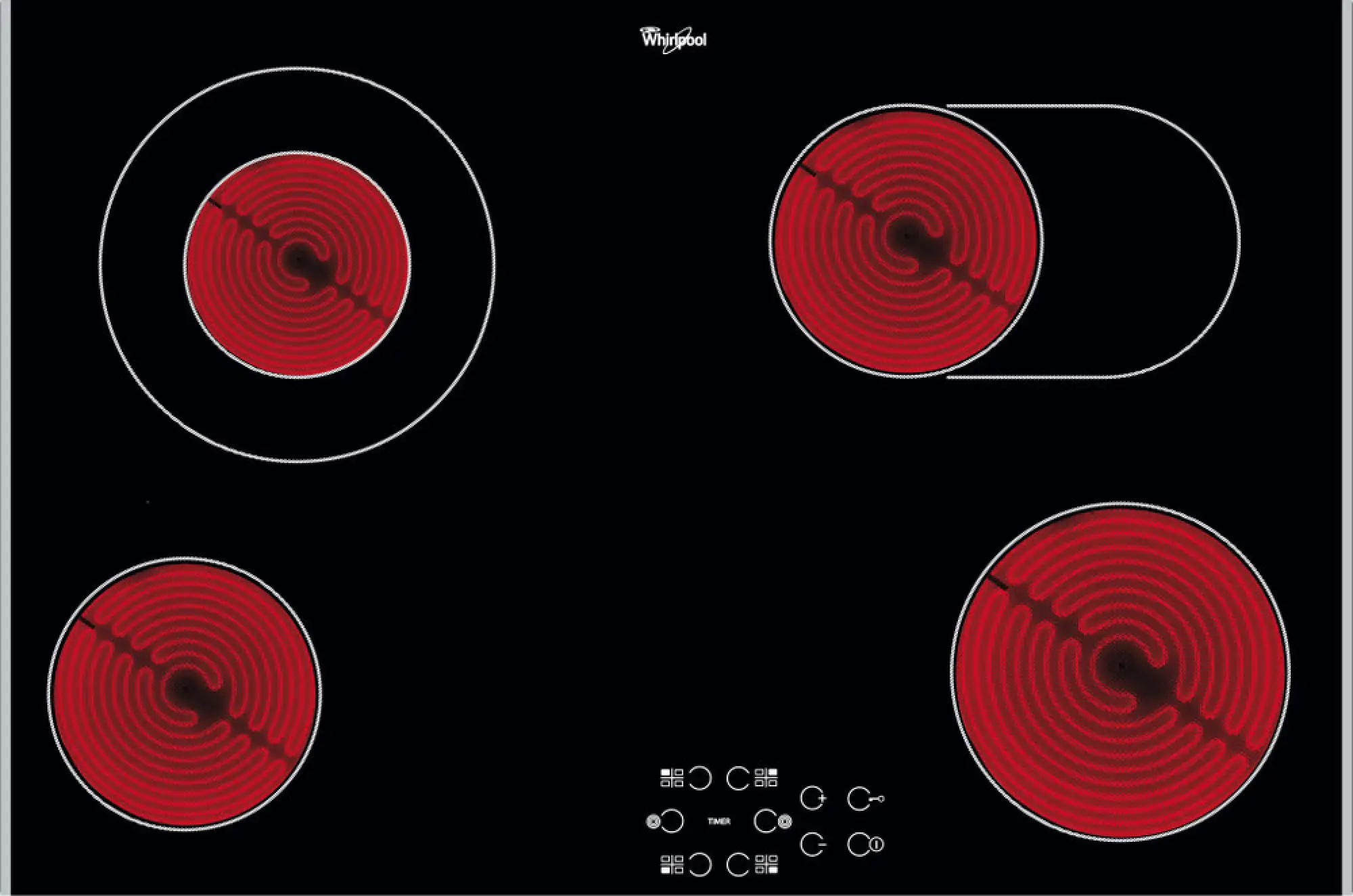 Photo of موقد ويرلبول - AKT 8360 LX