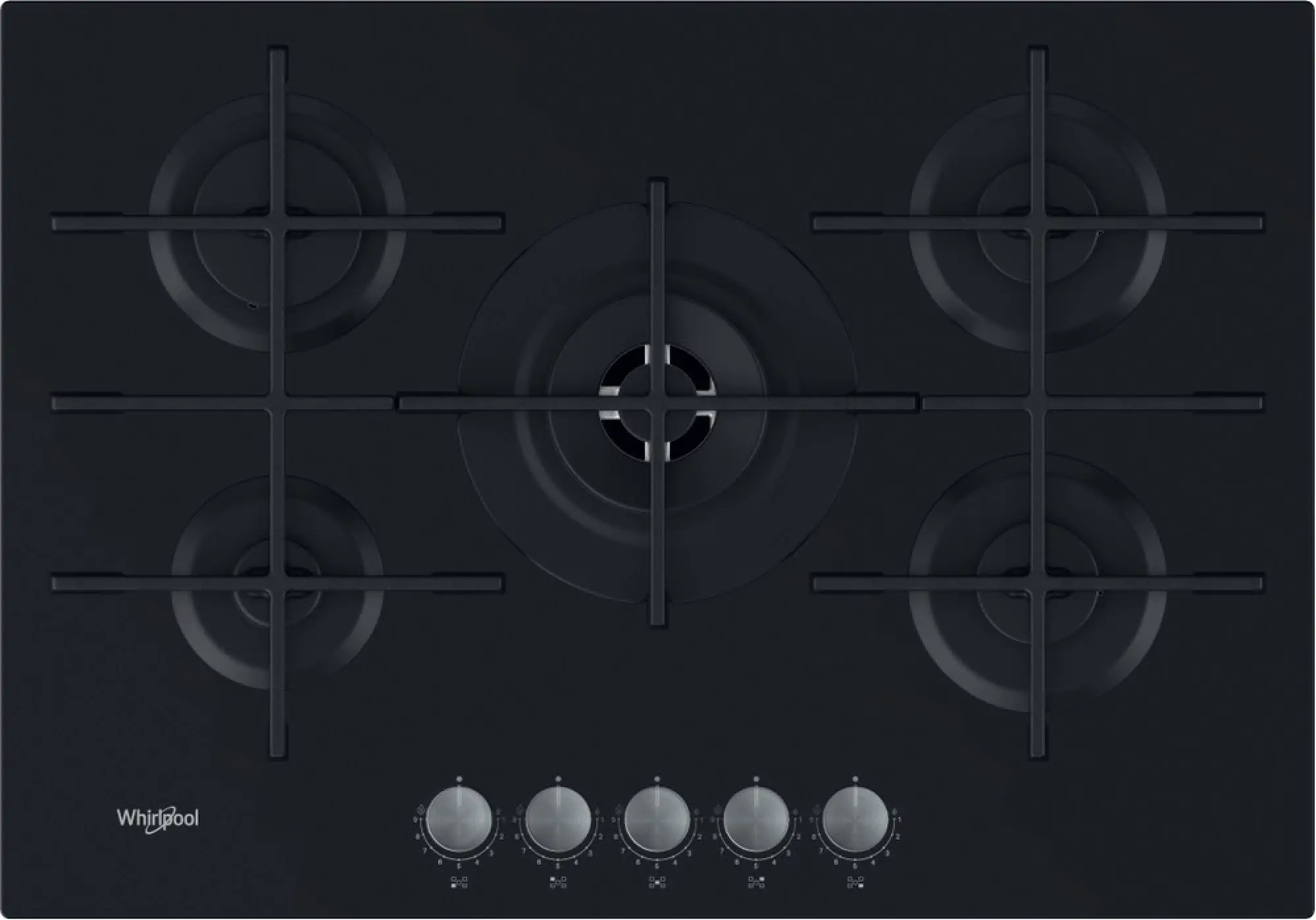 Photo of طباخ غاز ويرلبول: 5 شعلات - GOWL 728/NB