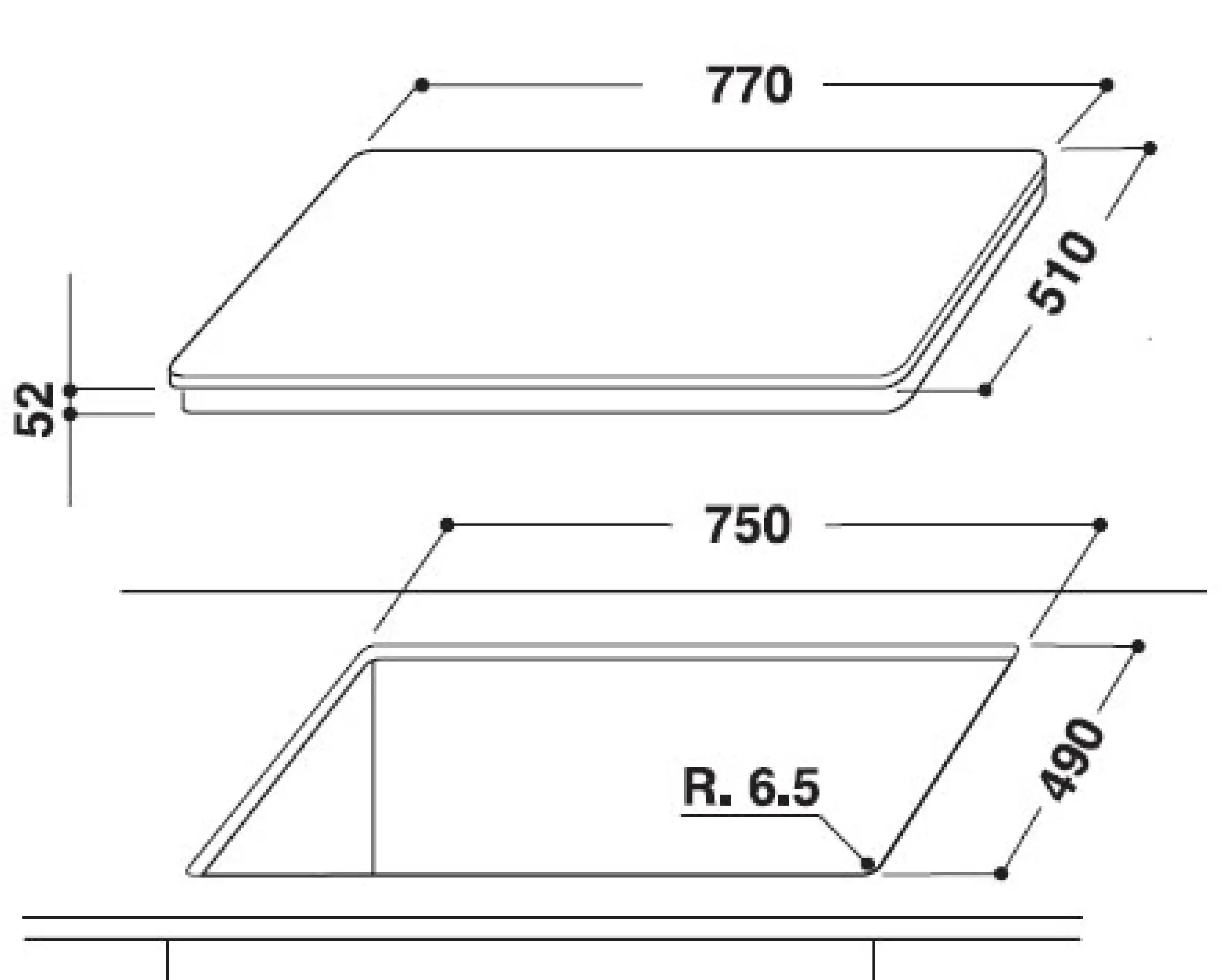 Photo of طباخ ويرلبول مسطح سيراميك (حث) - ACM 849/BA