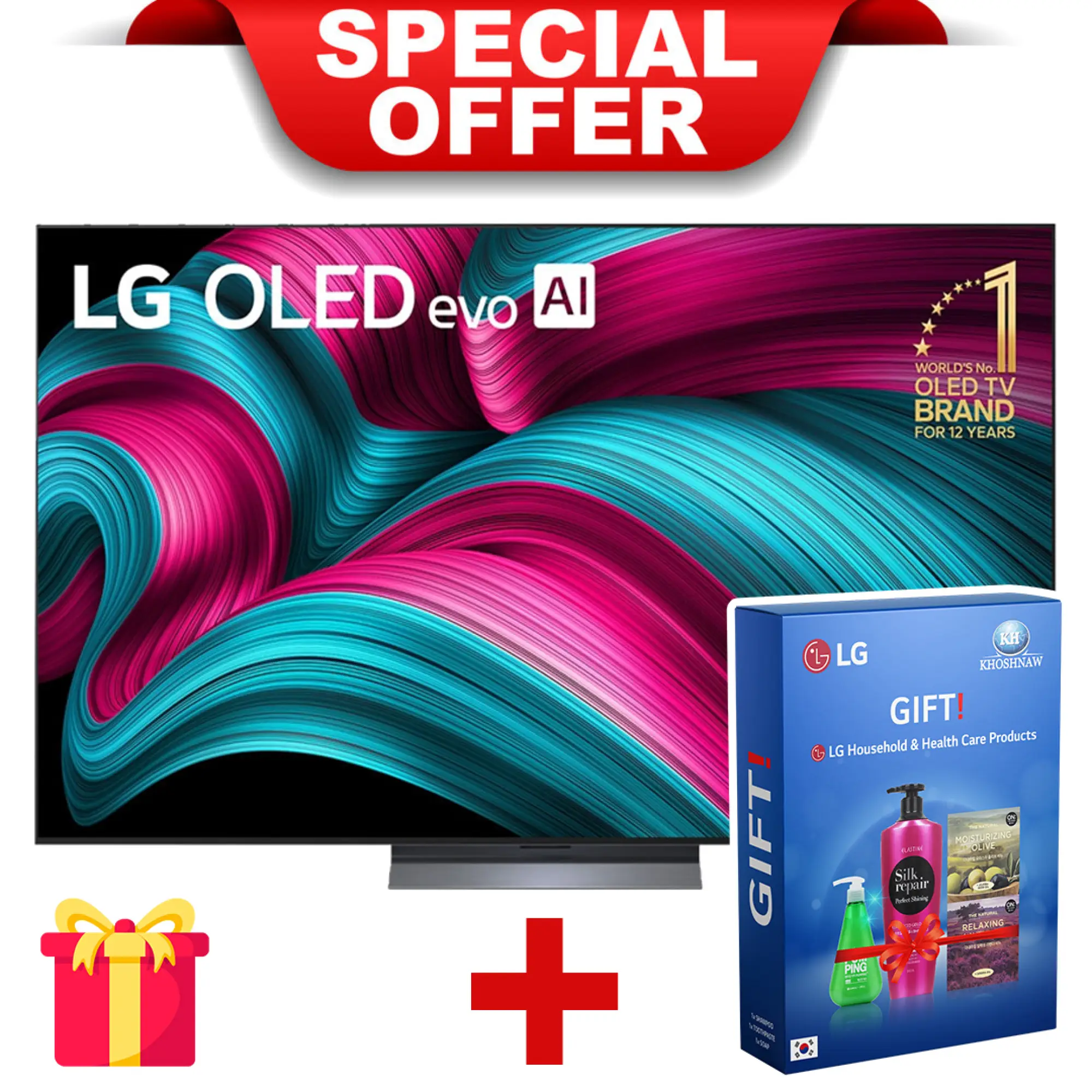 Photo of تلفزيون LG OLED evo AI C5 مقاس 83 بوصة بدقة 4K 144Hz ومدعوم بجهاز التحكم AI Magic remote وواجهة webOS25 طراز عام 2025