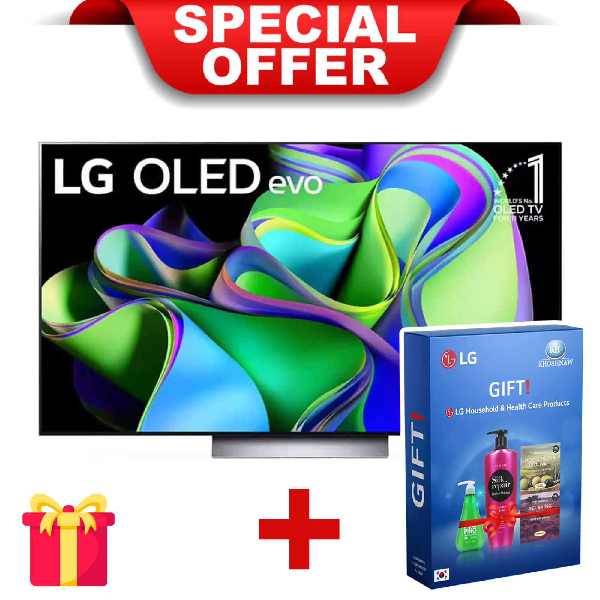 Photo of تلفزيون LG OLED evo C3 الذكي مقاس 83 بوصة بدقة 4K لعام 2023