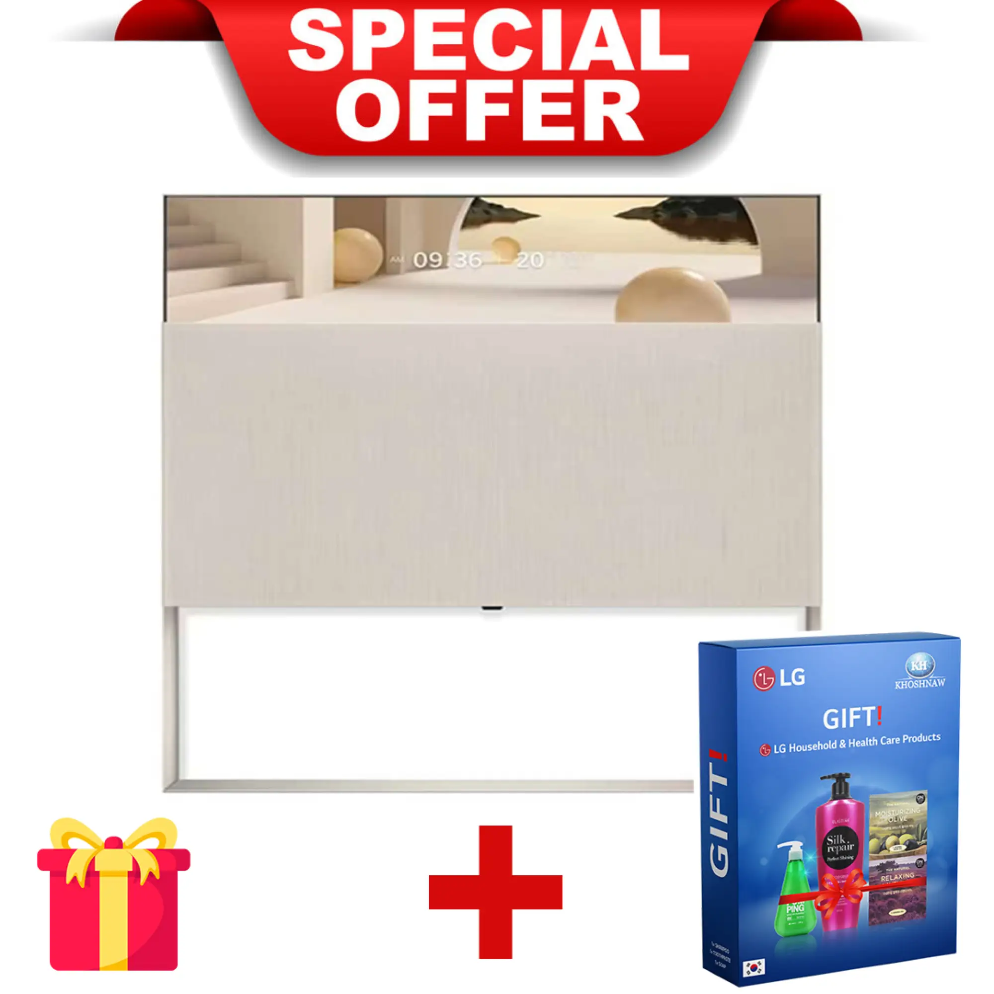 Photo of تلفزيون إل جي OLED من مجموعة Objet – موديل Easel بقياس 65 بوصة (2022)