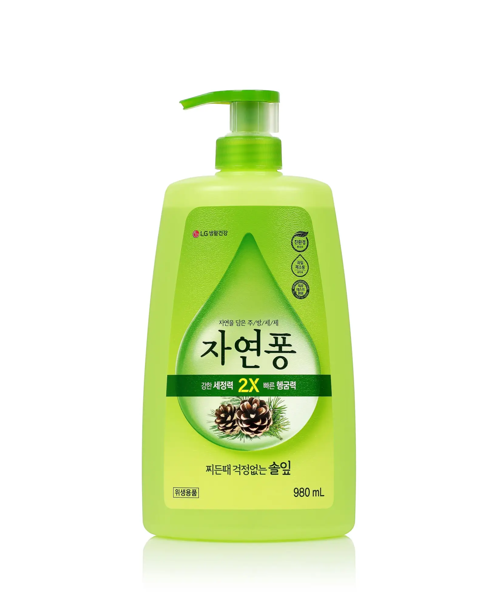 Photo of سائل غسيل الصحون الطبيعي «جايونبونغ» – إبر الصنوبر (LG)