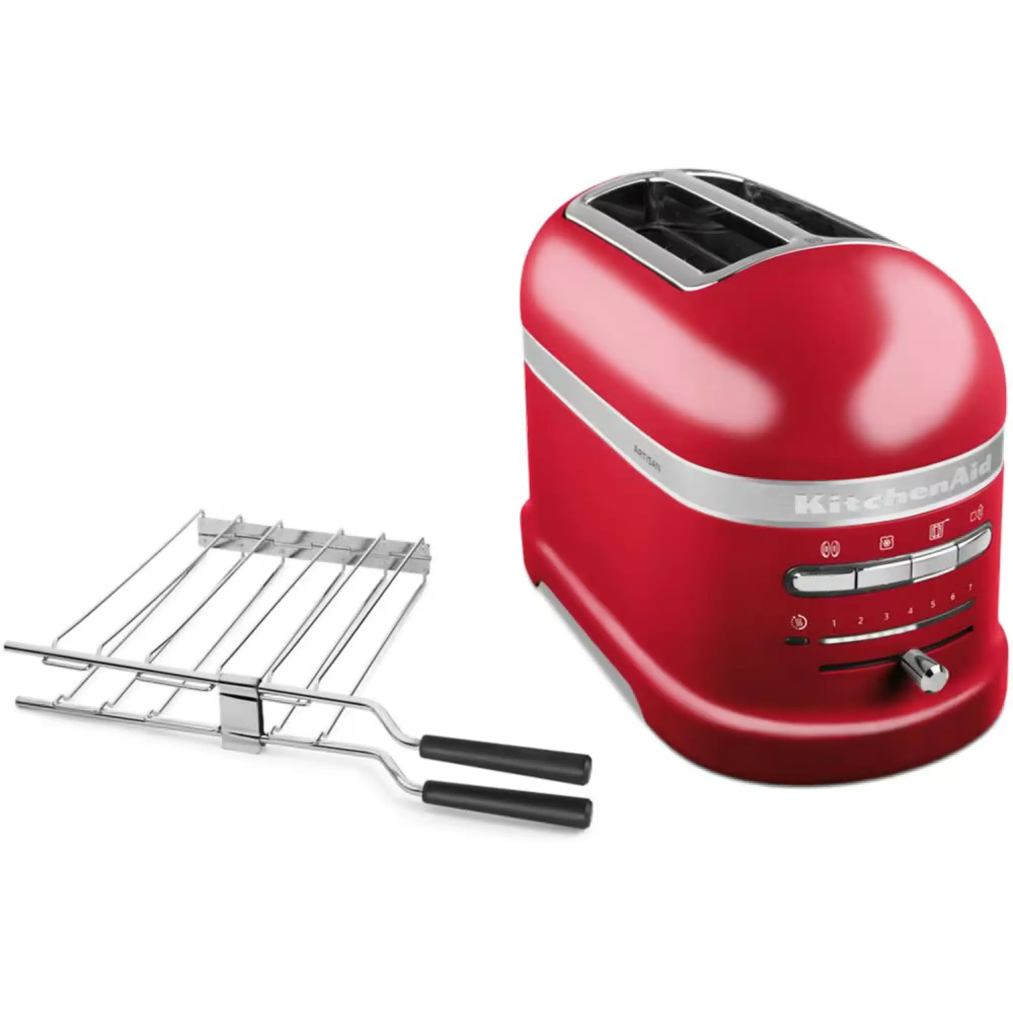 Photo of KitchenAid 2-Slot Artisan Toaster, Color: EMPIRE RED | 5KMT2204BER
