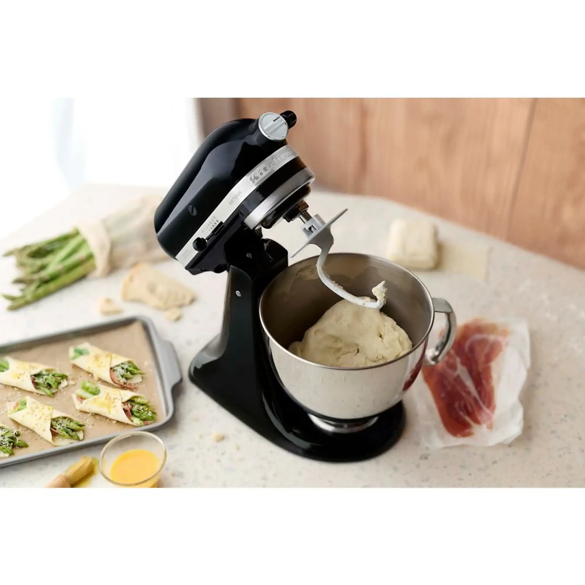 Photo of KitchenAid Artisan Elegance mixer 4.8L, Color: Onyx Black | 5KSM175PSBOB