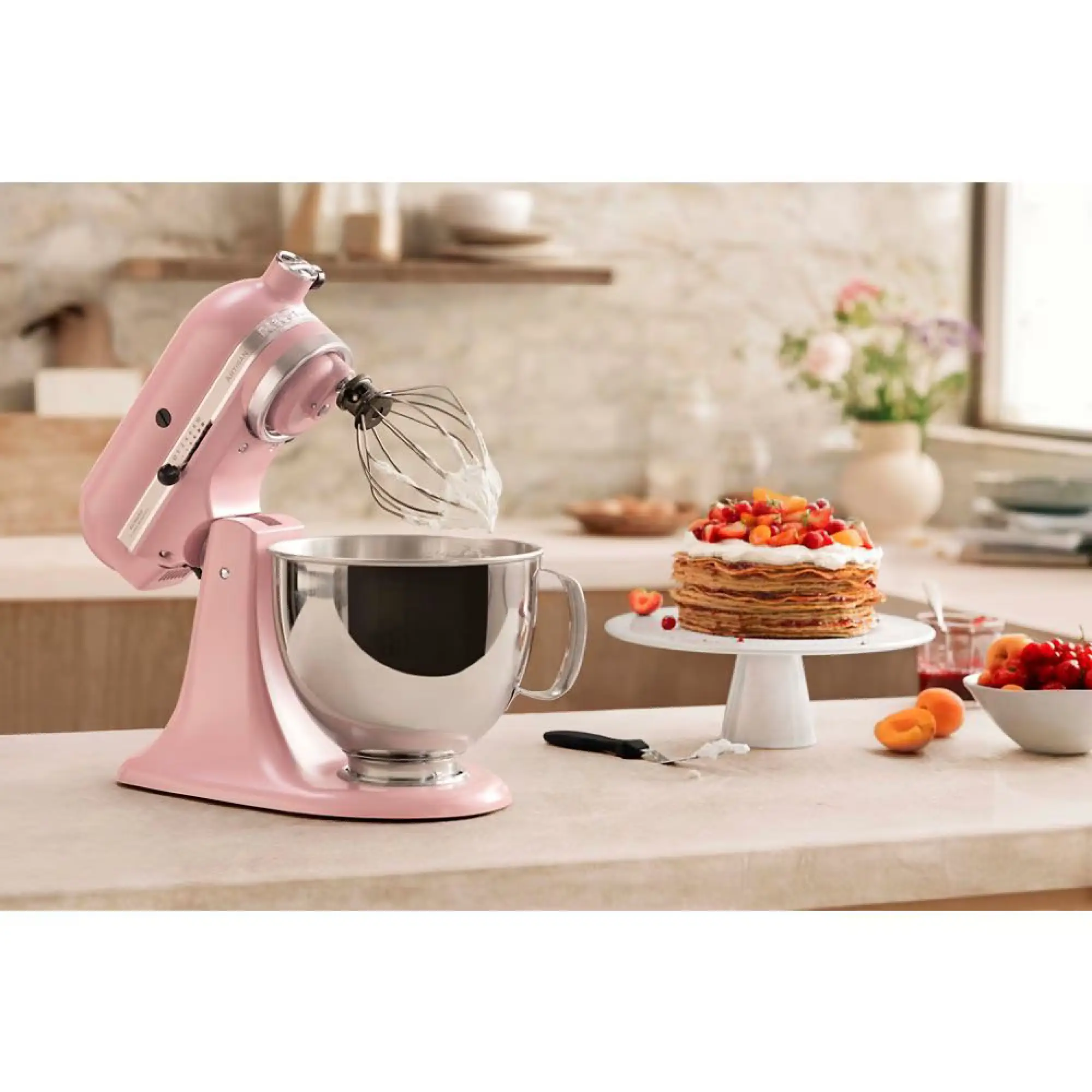 Photo of KitchenAid Artisan Elegance mixer 4.8L, Color: Dried Rose | 5KSM175PSBDR