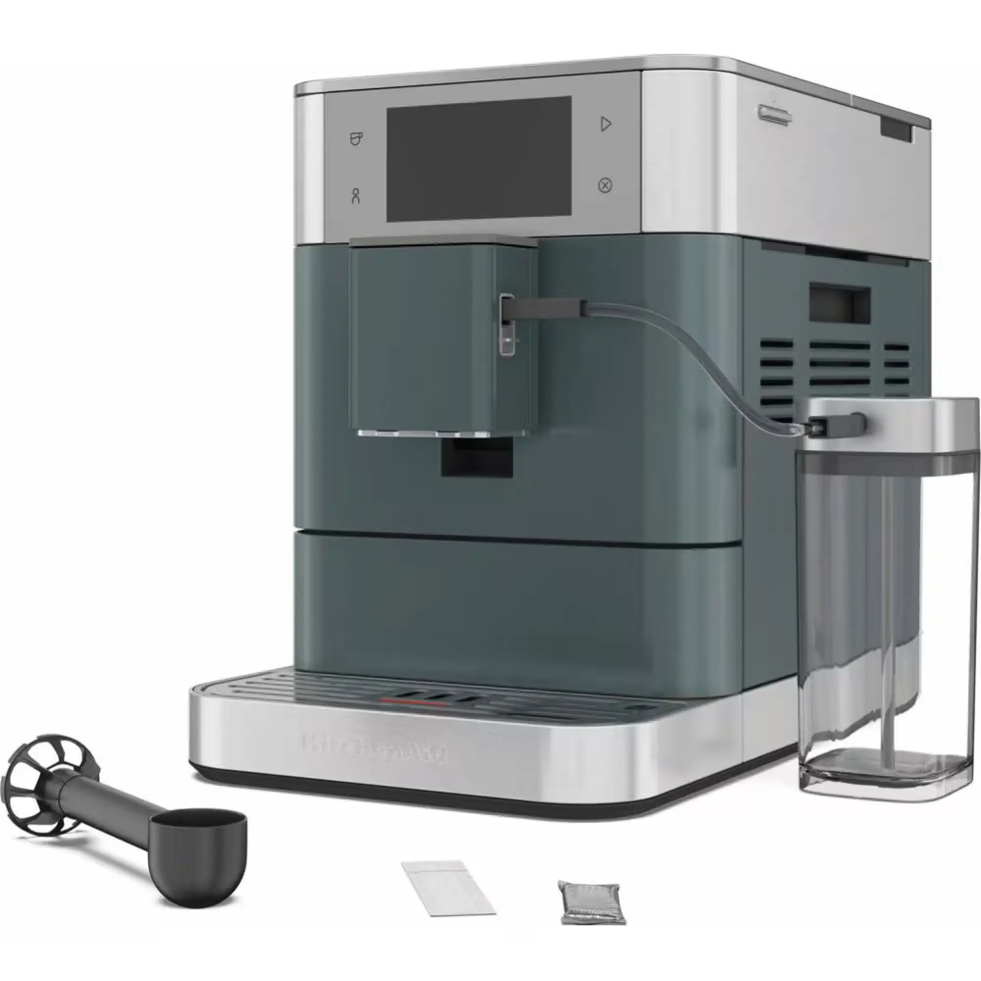 Photo of ماكينة صنع القهوة أوتوماتيكية بالكامل كيتشن أيد موديل KF8 - لون جونيبر | 5KES8558BJP