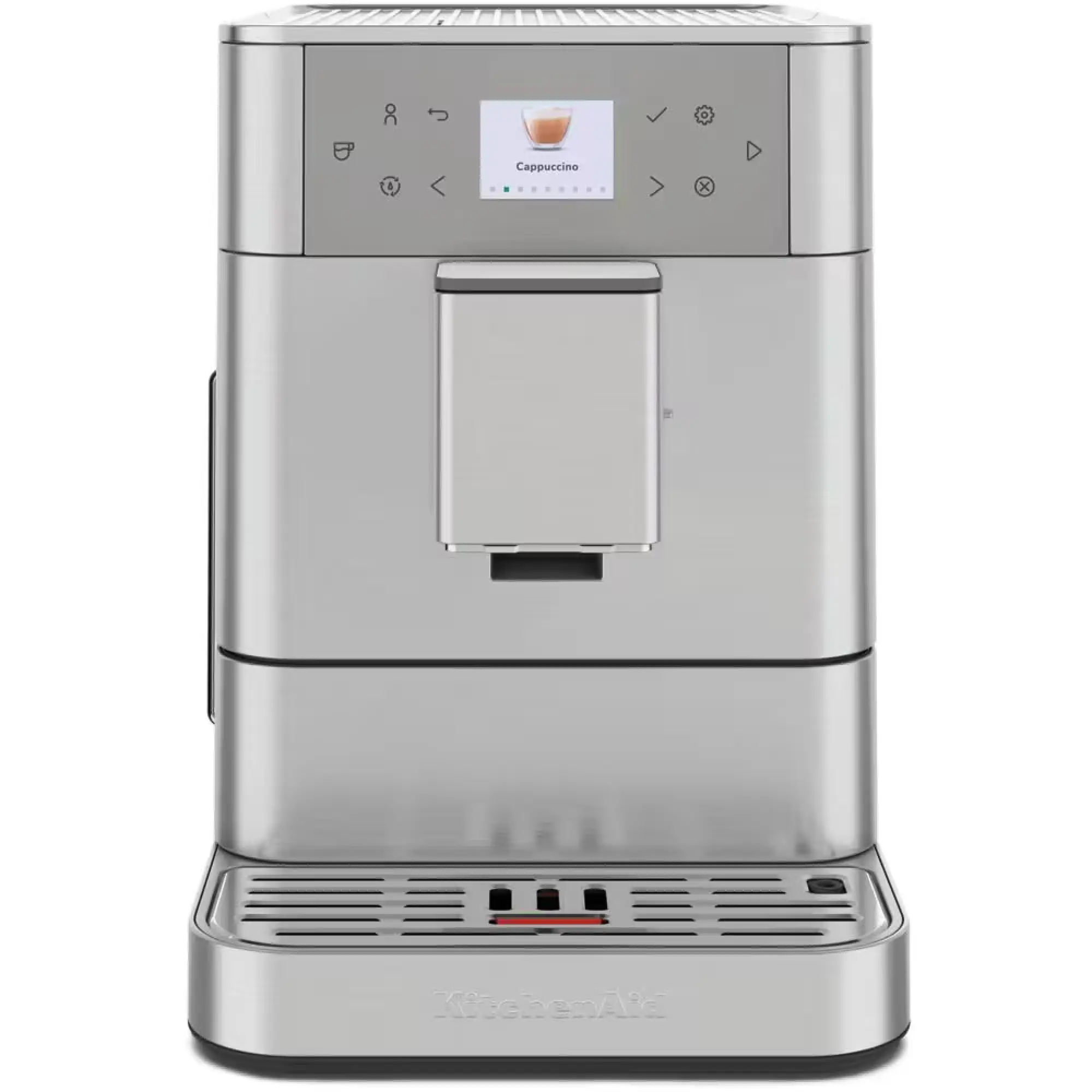 Photo of صانعة القهوة أوتوماتيكية بالكامل كيتشن أيد موديل KF6 - ستانلس ستيل (5KES8556BSX)