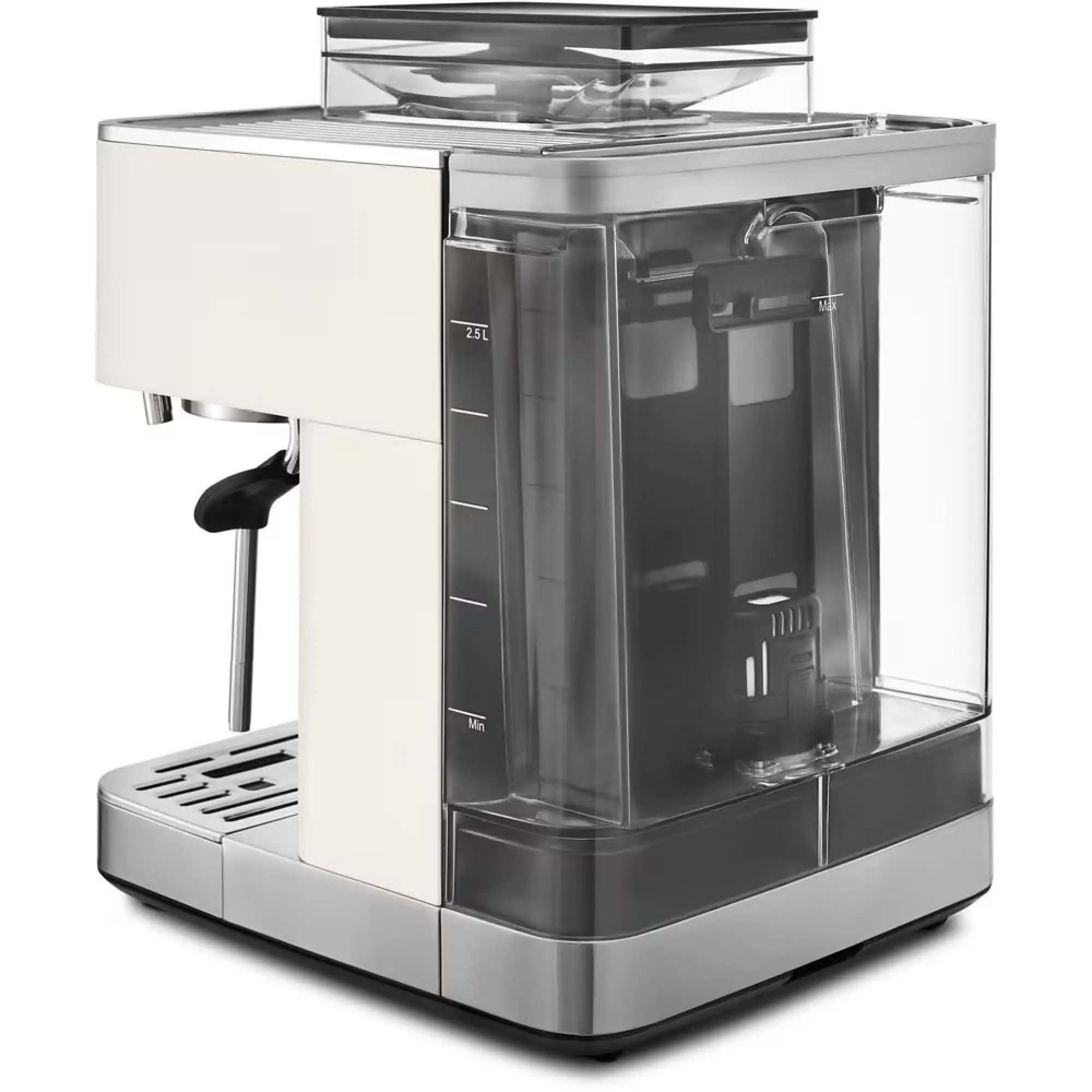 Photo of ماكينة صنع قهوة إسبريسو نصف أوتوماتيكية من كيتشن أيد موديل 5KES6551BPL - لون أبيض بورسلين (Porcelain White) | ضمان لمدة 2 سنةماكينة صنع قهوة إسبريسو نصف أوتوماتيكية من كيتشن أيد موديل 5KES6551BPL - لون أبيض بورسلين (Porcelain White) | 