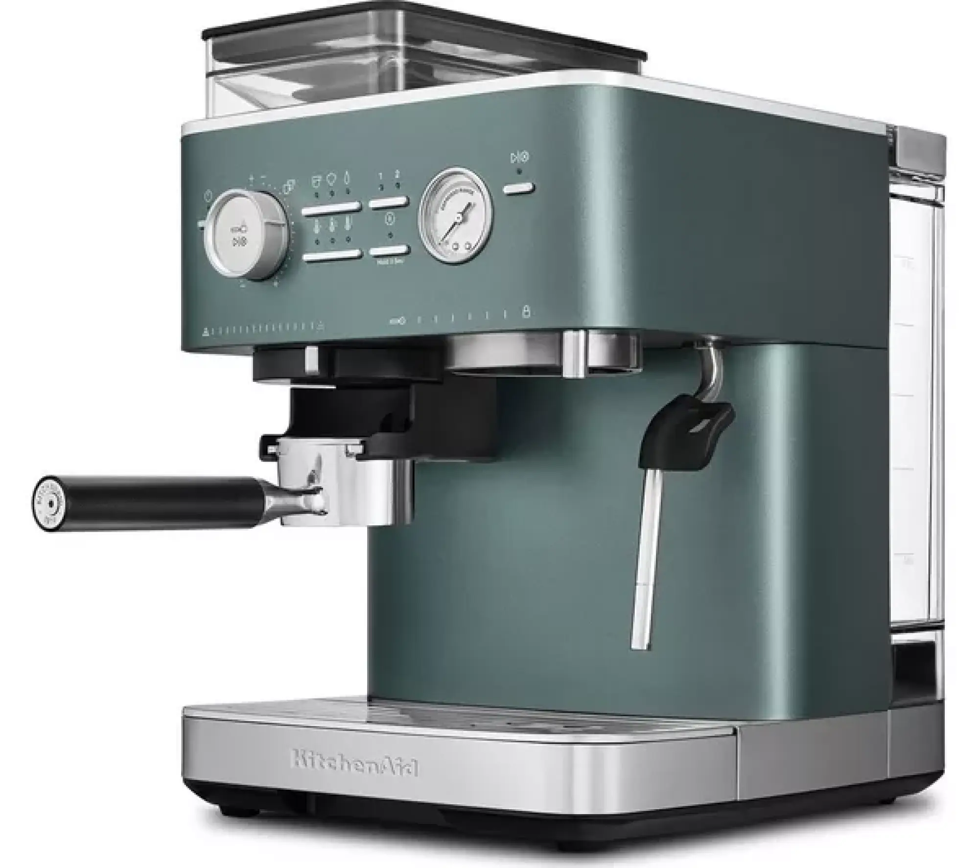 Photo of صانعة القهوة شبه الأوتوماتيكية كيتشن إيد لون أخضر غامق (جونيبر) 5KES6551BJP