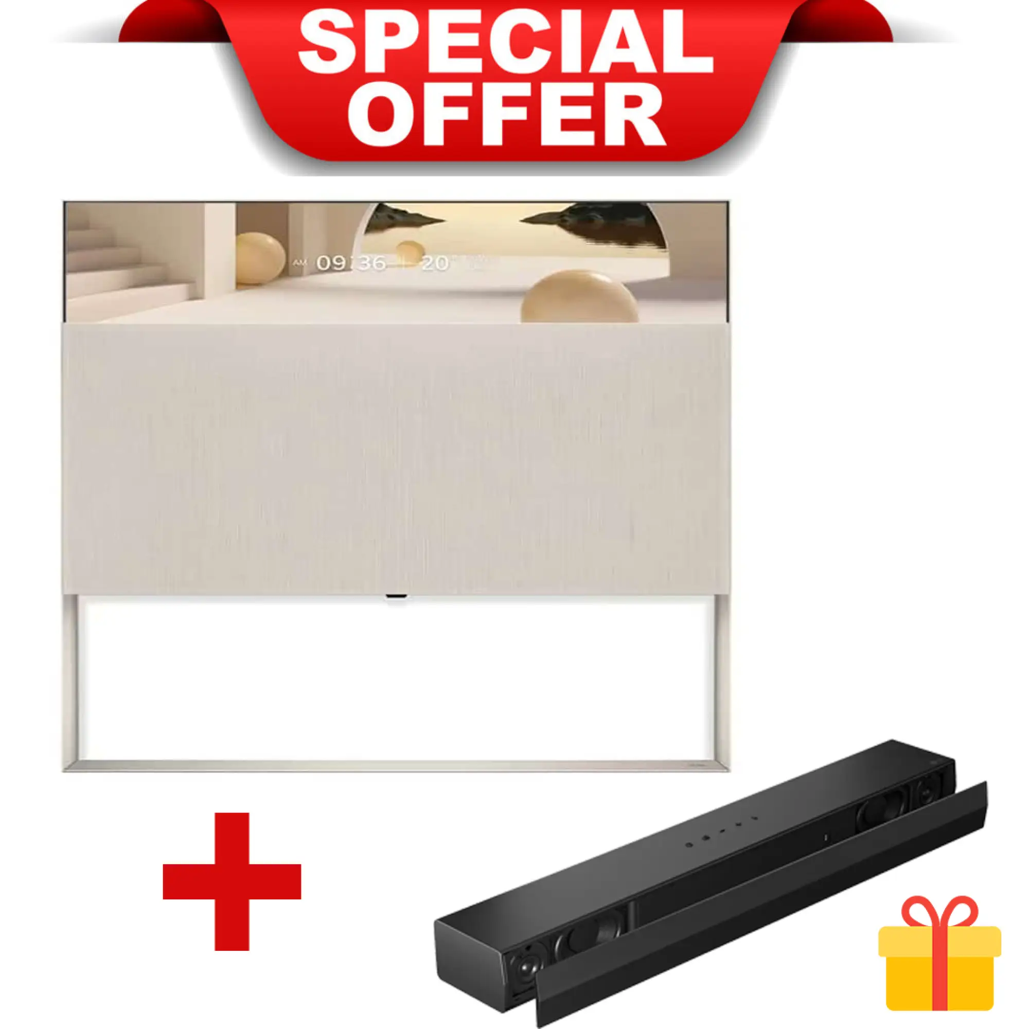 Photo of تلفزيون إل جي OLED من مجموعة Objet – موديل Easel بقياس 65 بوصة (2022)