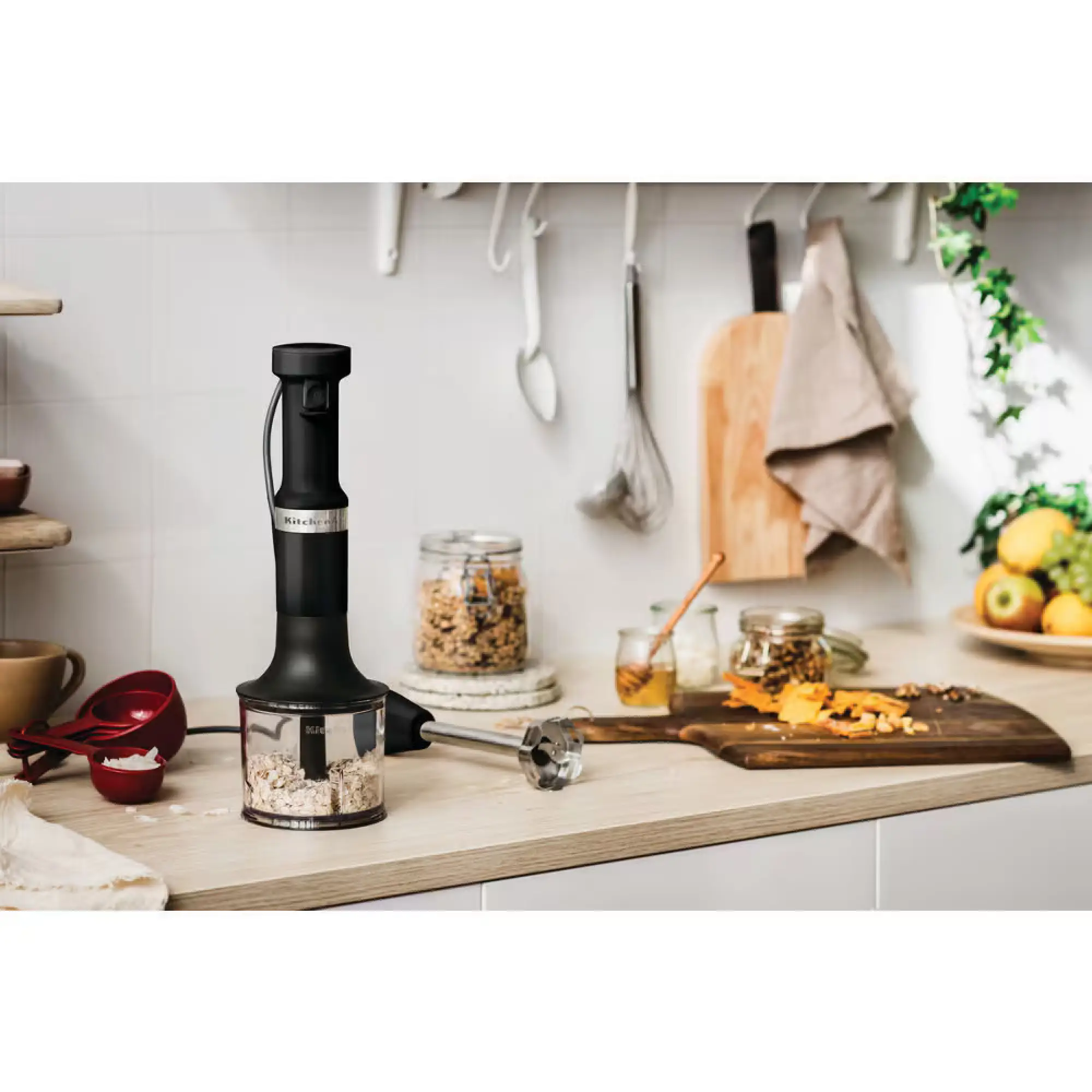 Photo of KitchenAid Hand Blender Model 5KHBV83BBM - Matte Black