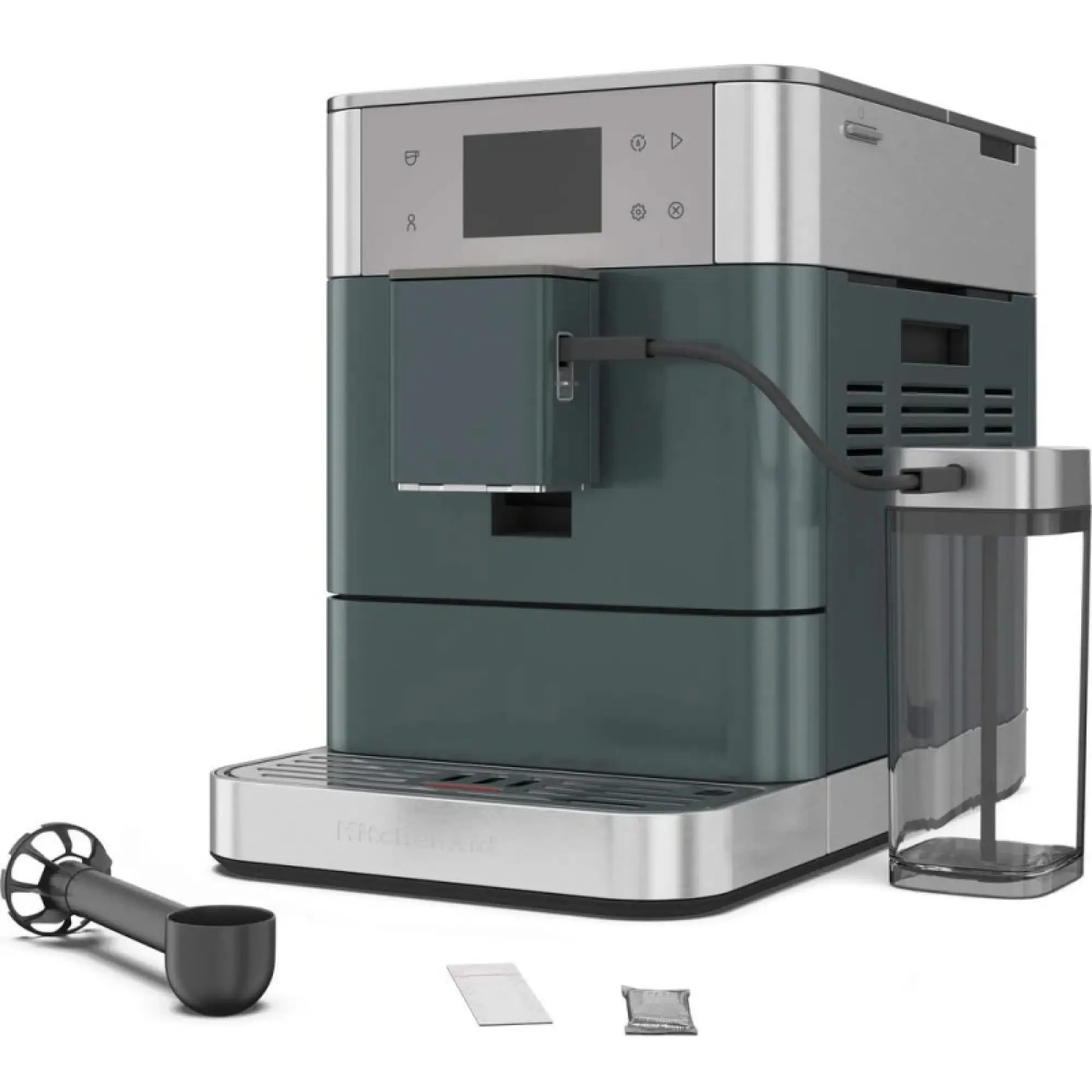 Photo of Design Award Winner - KitchenAid Espresso Machine Model 5KES8557BJP | Color: Juniper