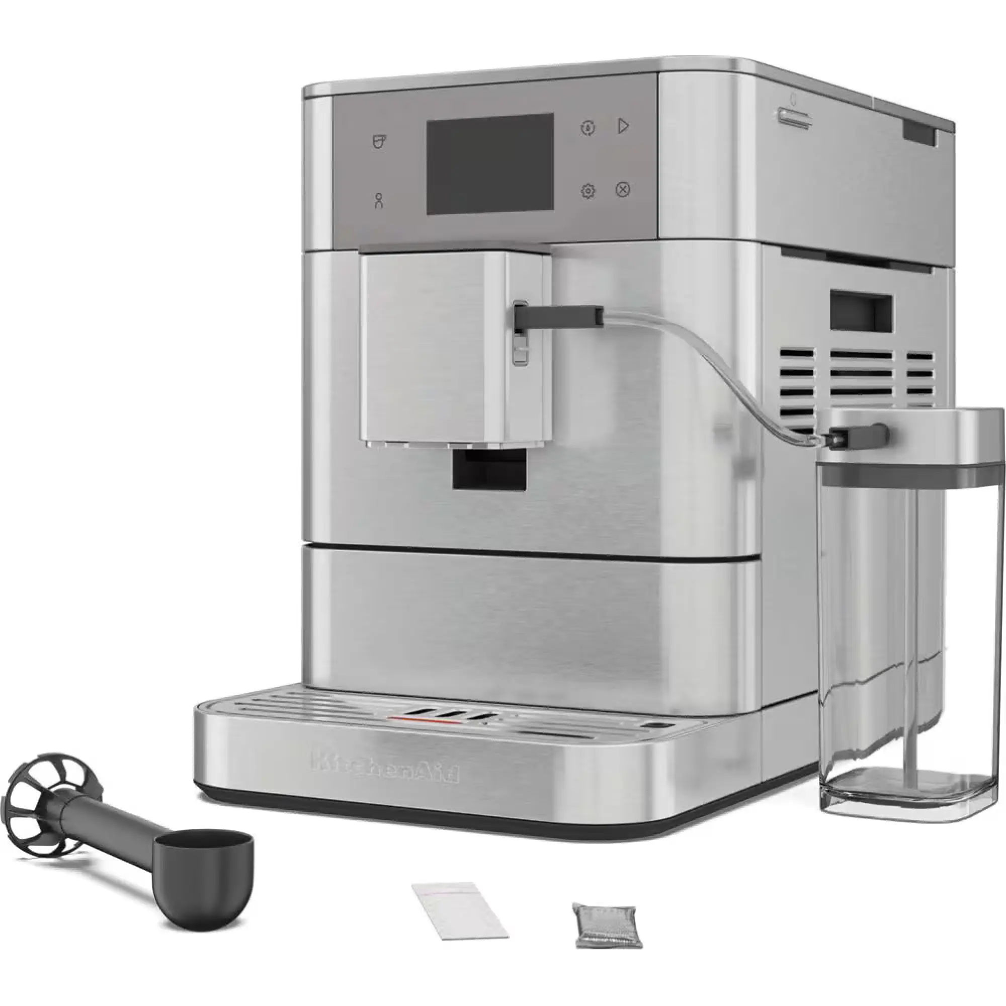 Photo of ماكينة تحضير القهوة كيتشن آيد أوتوماتيكية بالكامل موديل 5KES8557BSX | اللون: ستانلس ستيل