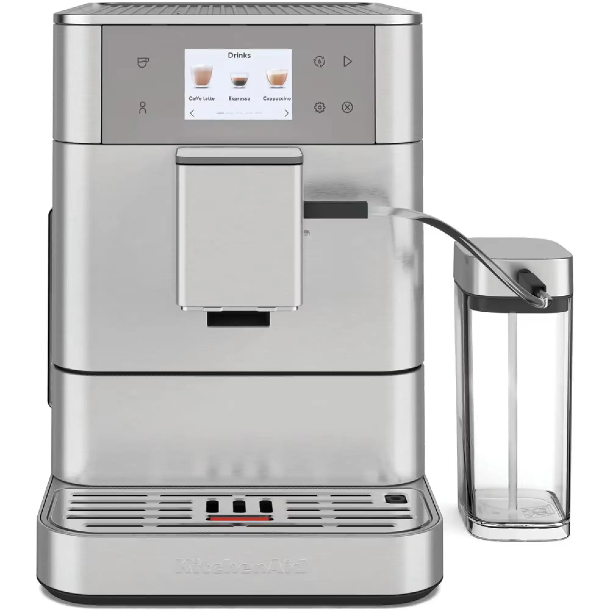 Photo of ماكينة تحضير القهوة كيتشن آيد أوتوماتيكية بالكامل موديل 5KES8557BSX | اللون: ستانلس ستيل