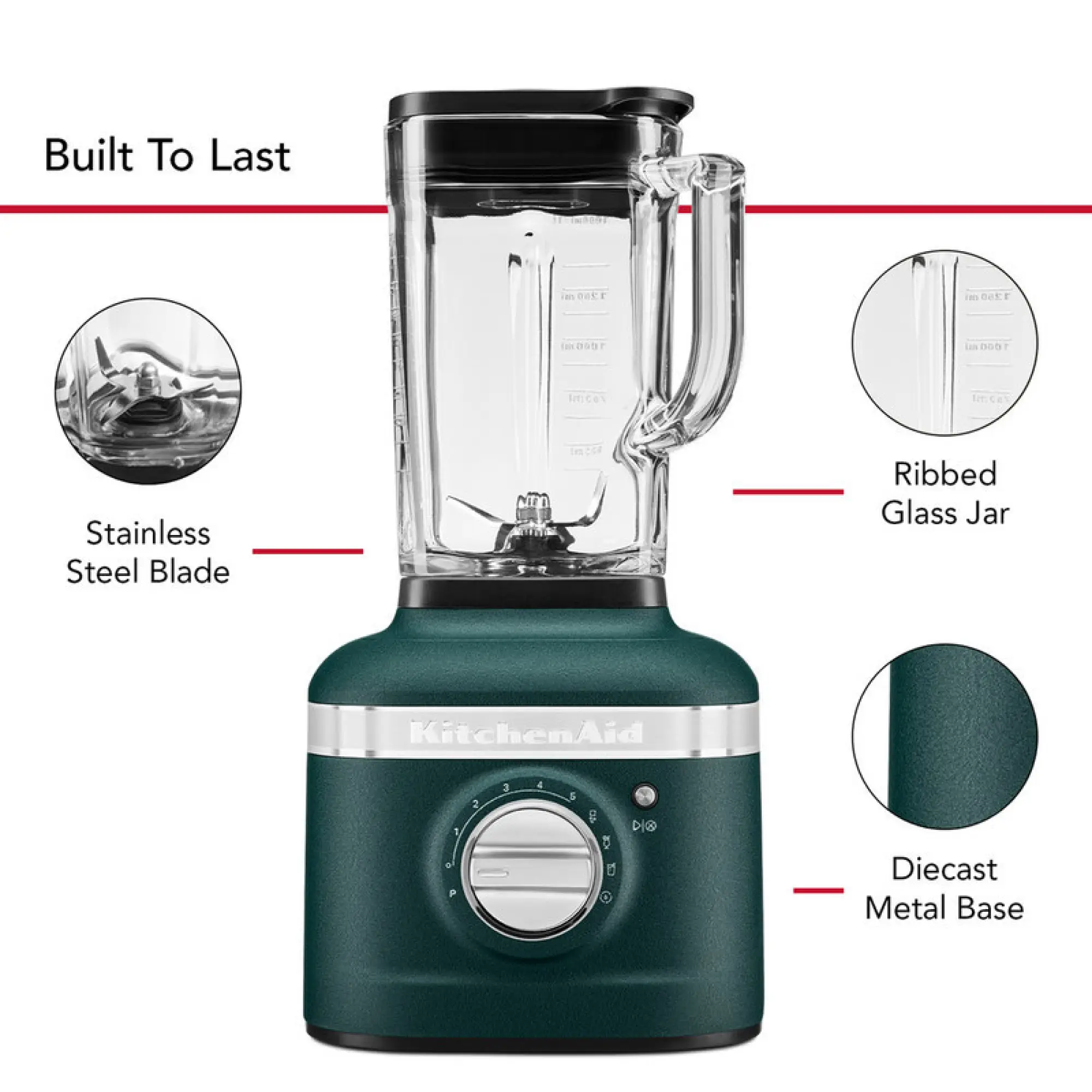 Photo of خلاط كيتشن إيد أرتيسانK400، اللون: أخضر مطفي | 5KSB4026BPP