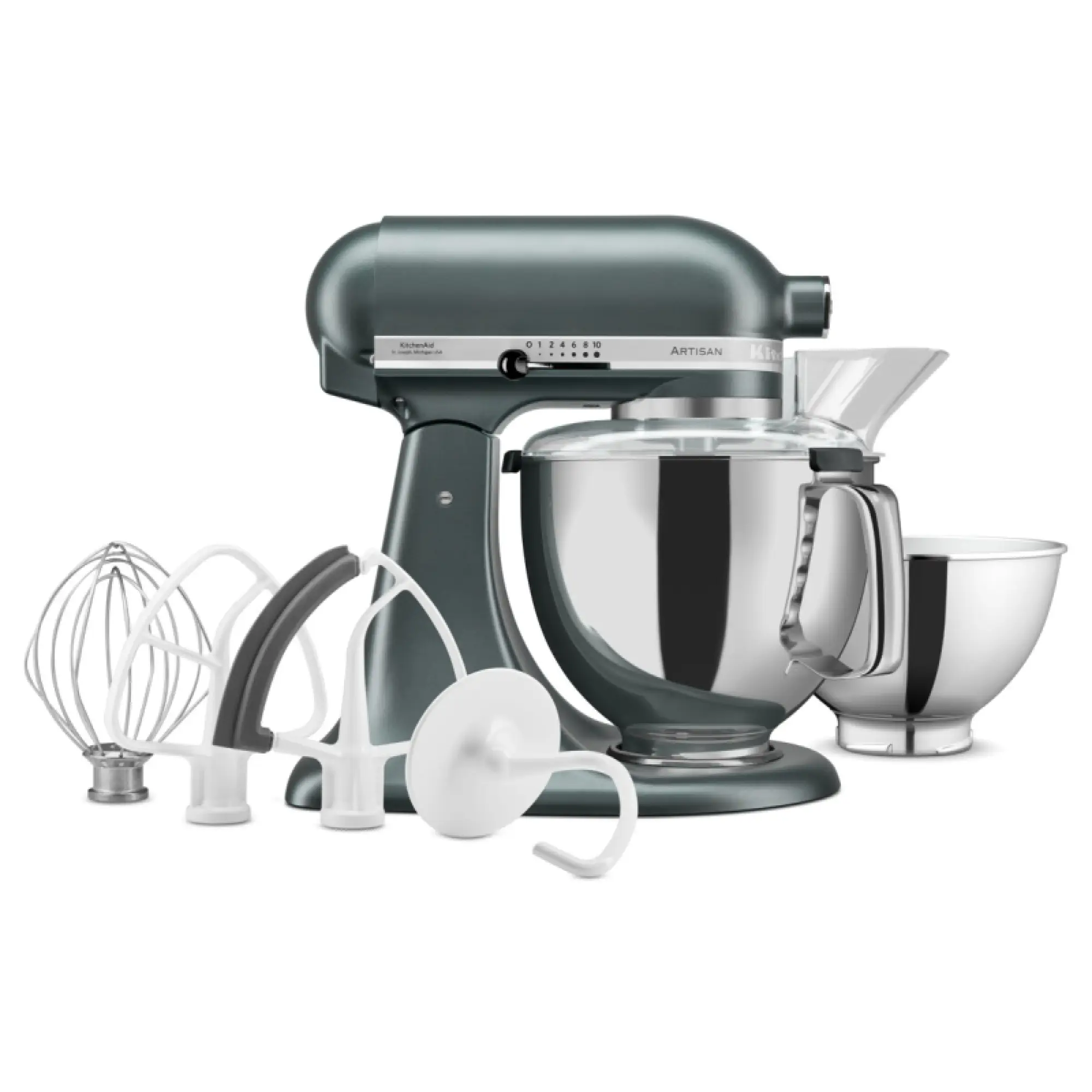 Photo of عجانة كيتشن أيد أرتيزان 4.8 لتر، اللون: الأخضر الداكن | 5KSM175PSBJP