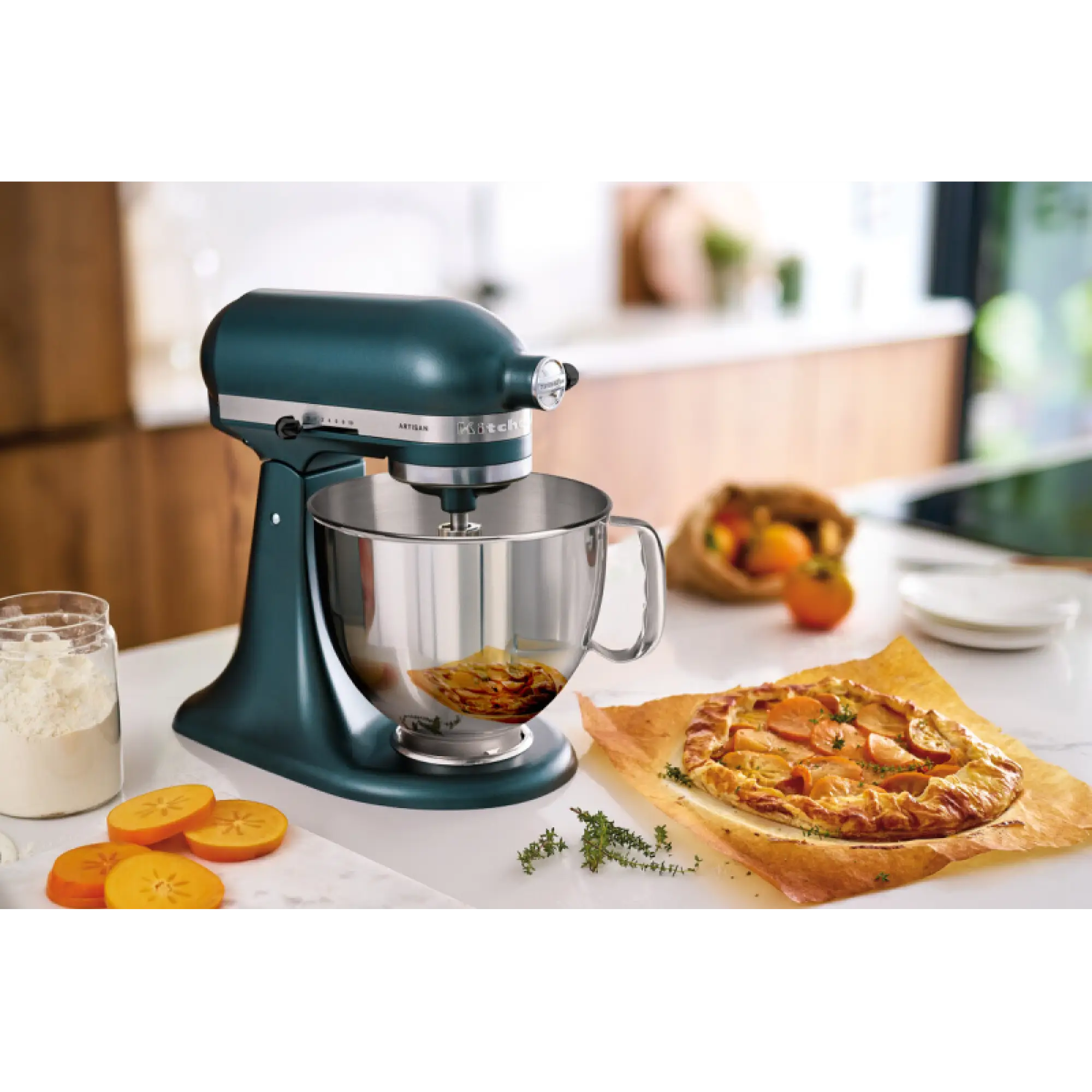 Photo of عجانة كيتشن أيد أرتيزان 4.8 لتر، اللون: الأخضر الداكن | 5KSM175PSBJP