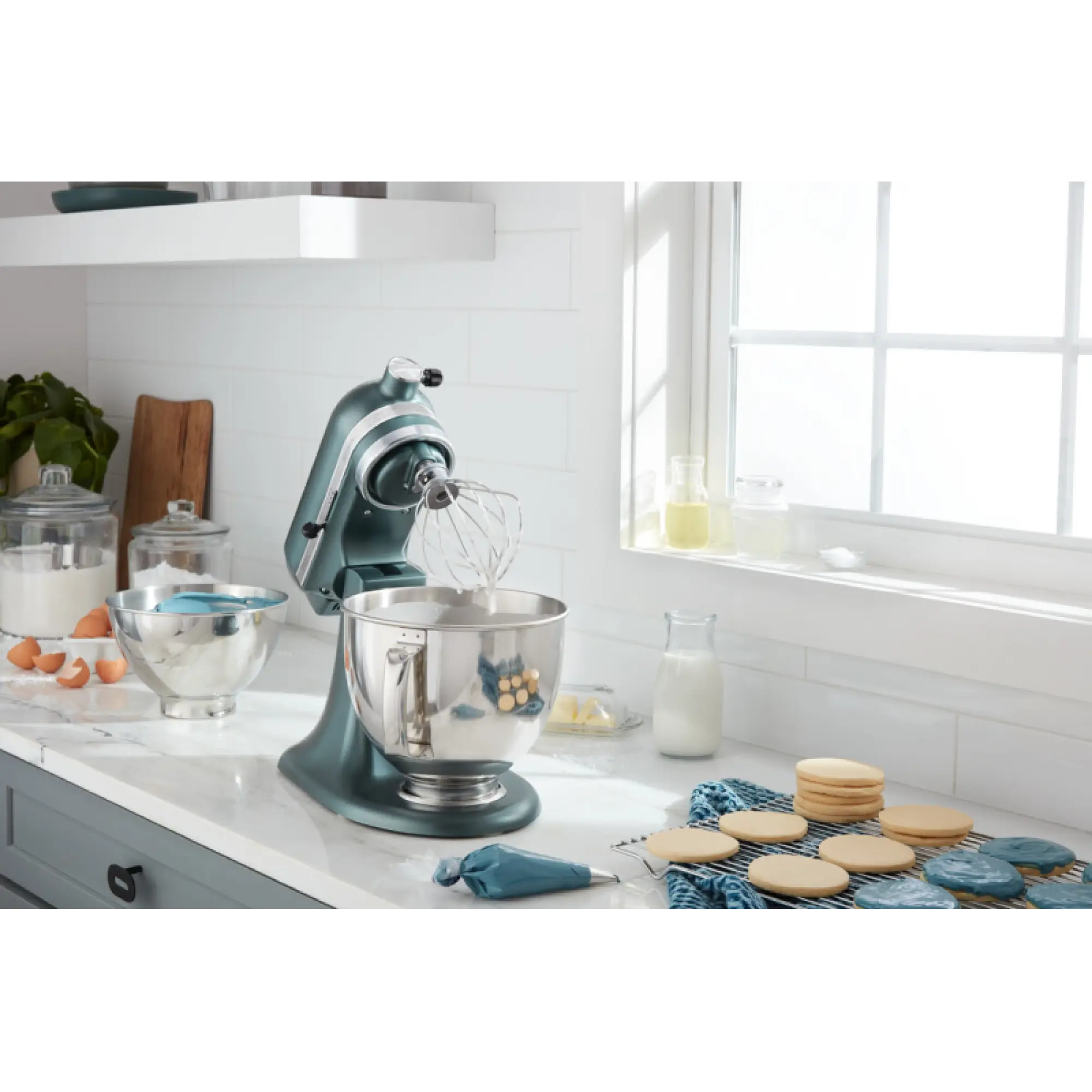 Photo of عجانة كيتشن أيد أرتيزان 4.8 لتر، اللون: الأخضر الداكن | 5KSM175PSBJP