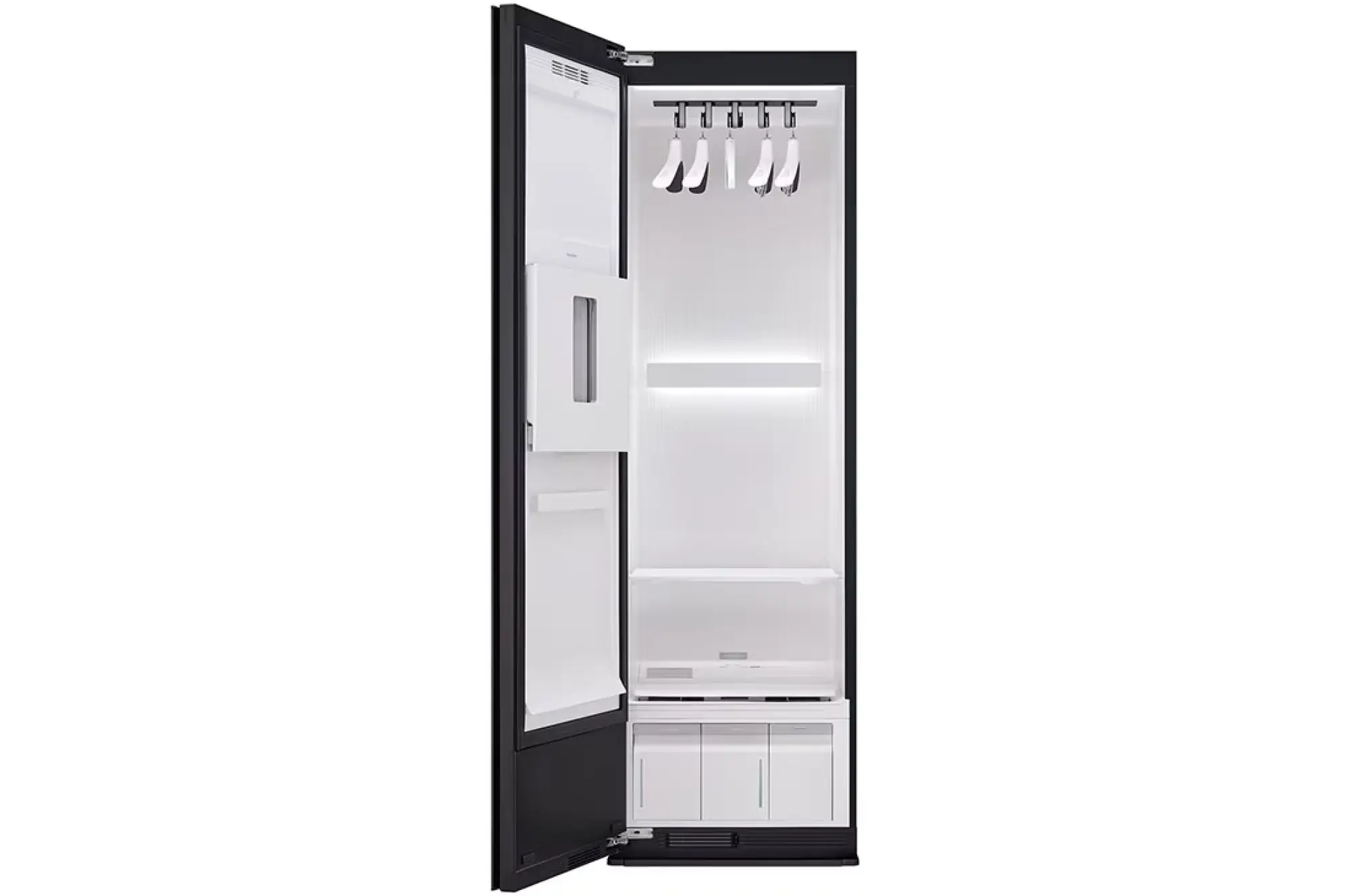 Photo of  5 ئامێری زیرەکی هەڵمکردن و چاودێریکردنی جلوبەرگی ئێڵ جی LG Styler LSC5GMR80H – ڕەنگی خۆڵەمێشی