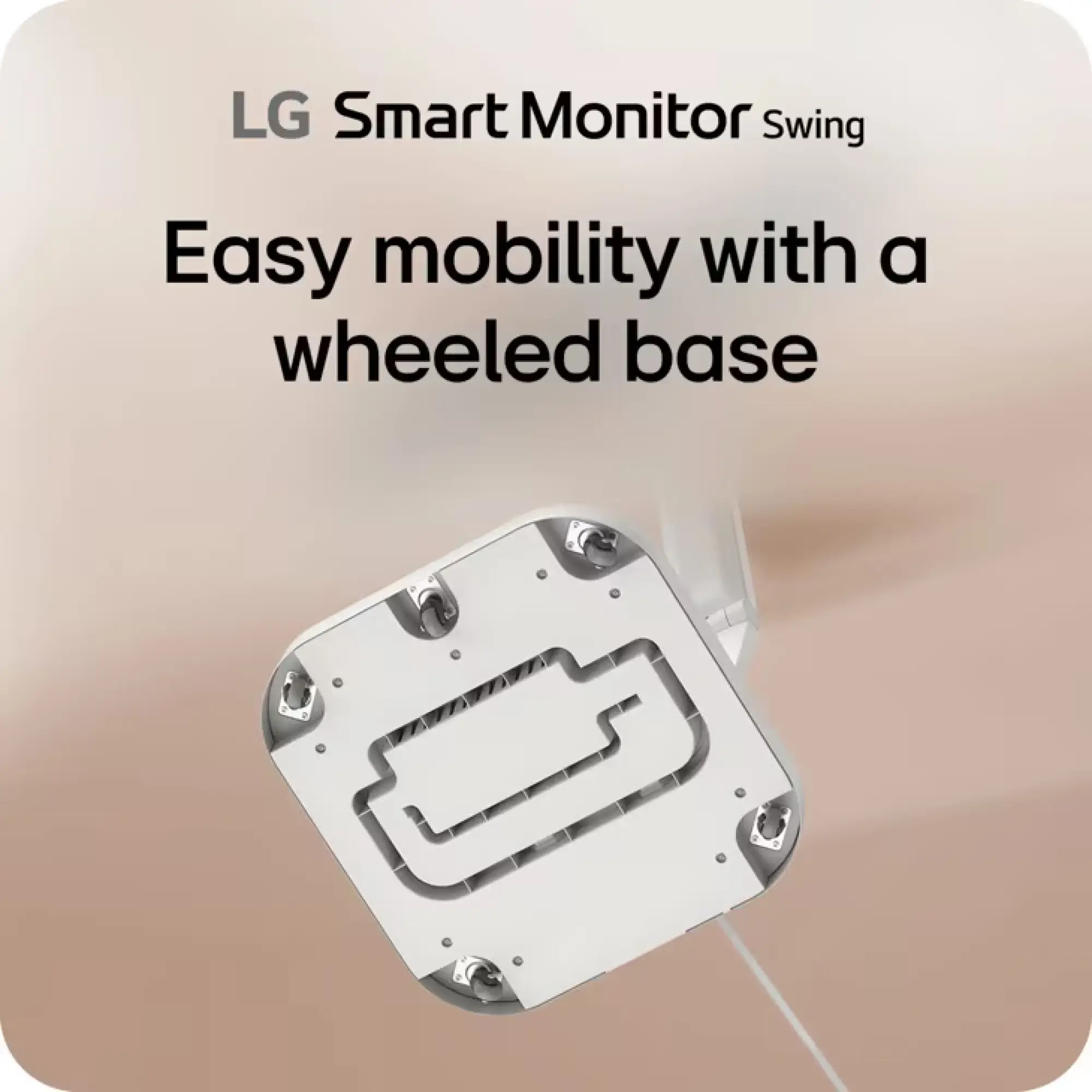 Photo of شاشة إل جي ألترا وايد 32 إنش Smart Monitor Swing - موديل 32U889SA-W