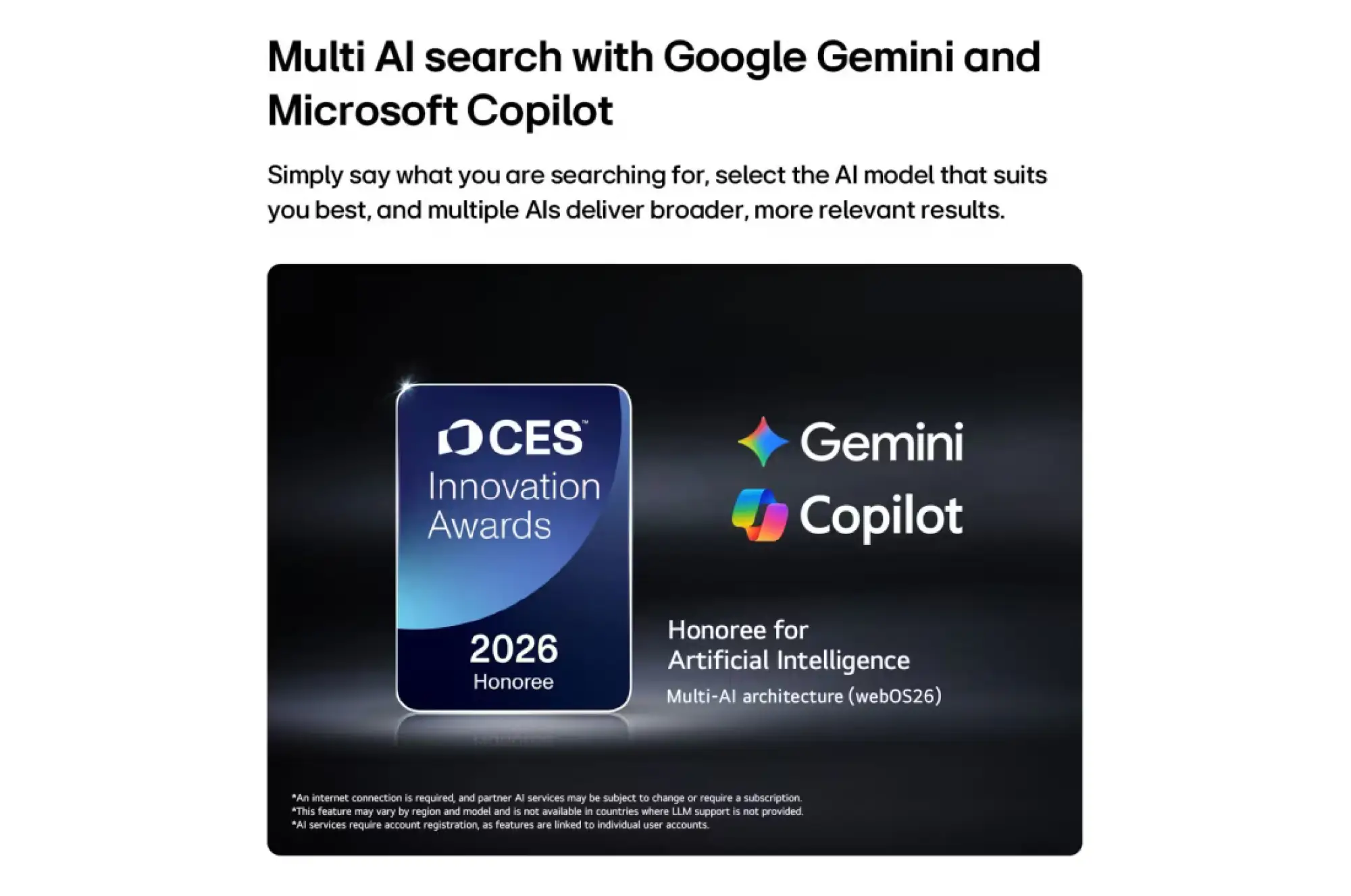 Photo of تلفزيون إل جي الذكي OLED evo AI G6 بدقة 4K وحجم 77 بوصة مع تقنية Hyper Radiant Color لعام 2026