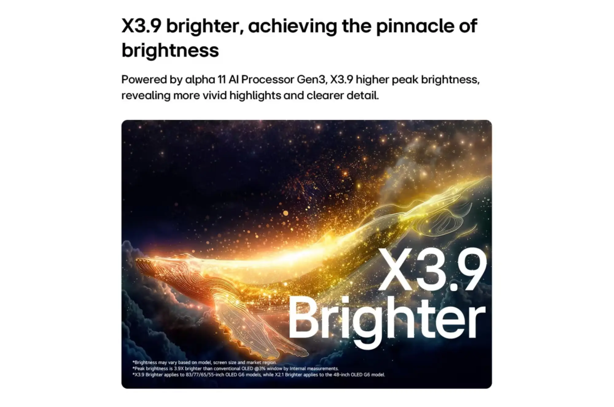 Photo of تلفزيون إل جي الذكي OLED evo AI G6 بدقة 4K وحجم 77 بوصة مع تقنية Hyper Radiant Color لعام 2026