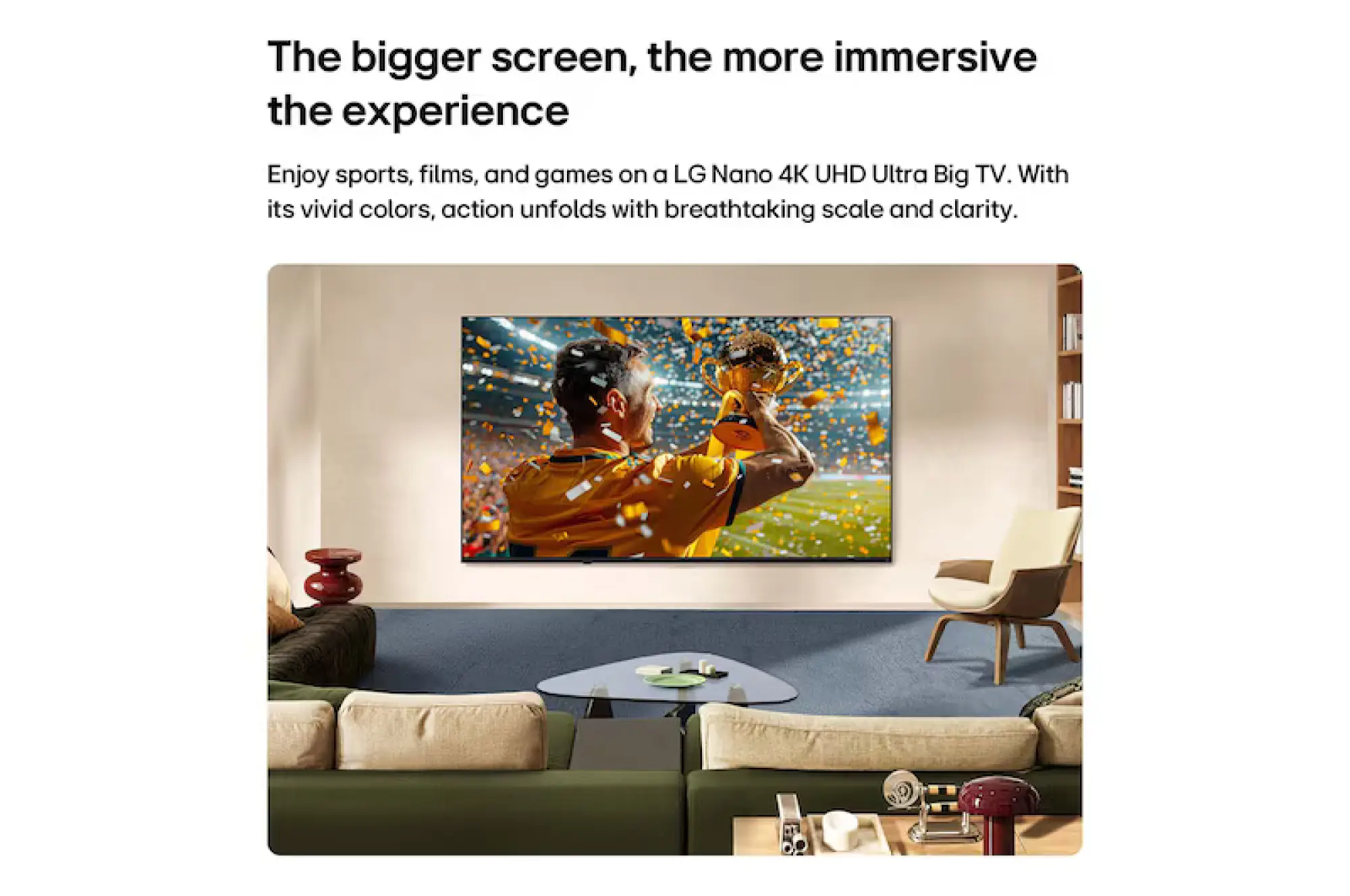 Photo of تلفزيون إل جي الذكي بحجم 75 بوصة ، مع الريموت الذكي AI Magic Remote، وميزة HDR10 Pro، ونظام webOS، موديل 2026 (60 هرتز).