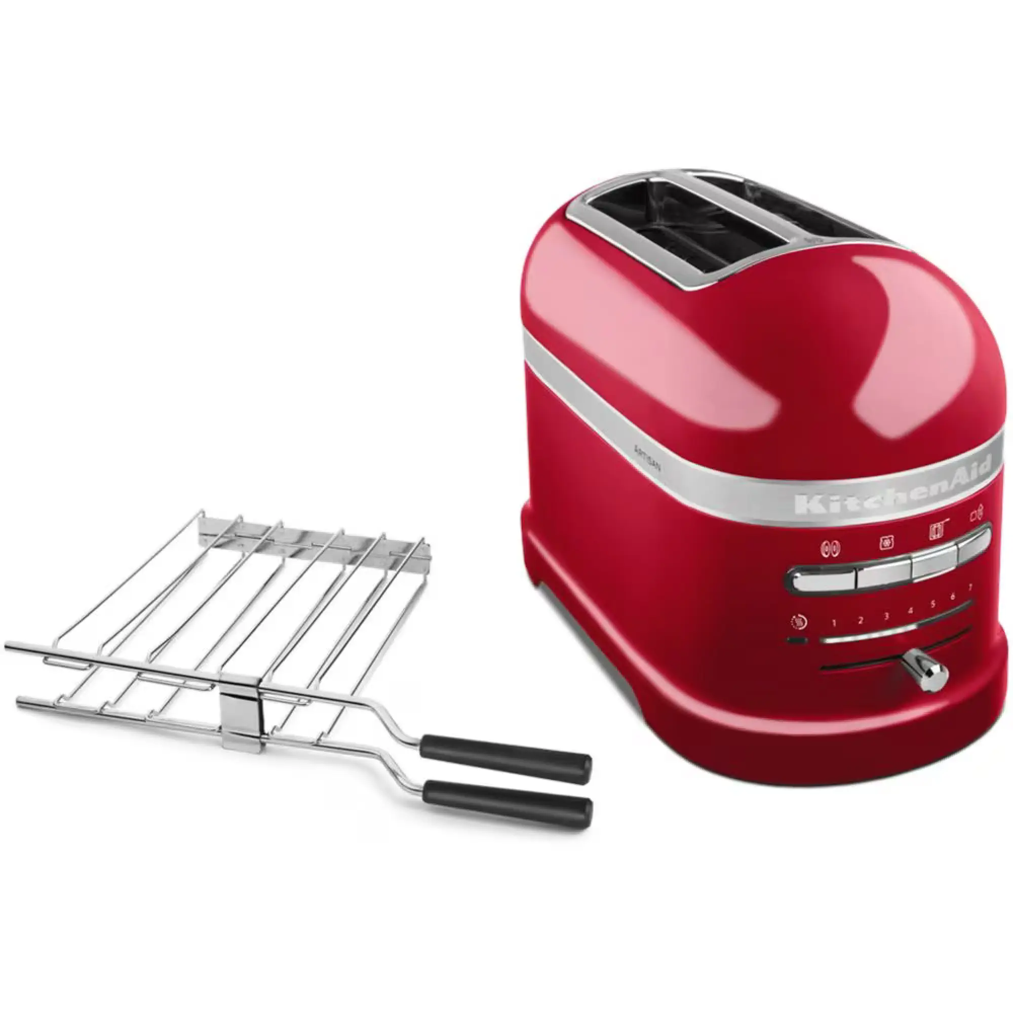Photo of KitchenAid 2-Slot Artisan Toaster, Color: Candy Apple Red | 5KMT2204BCA
