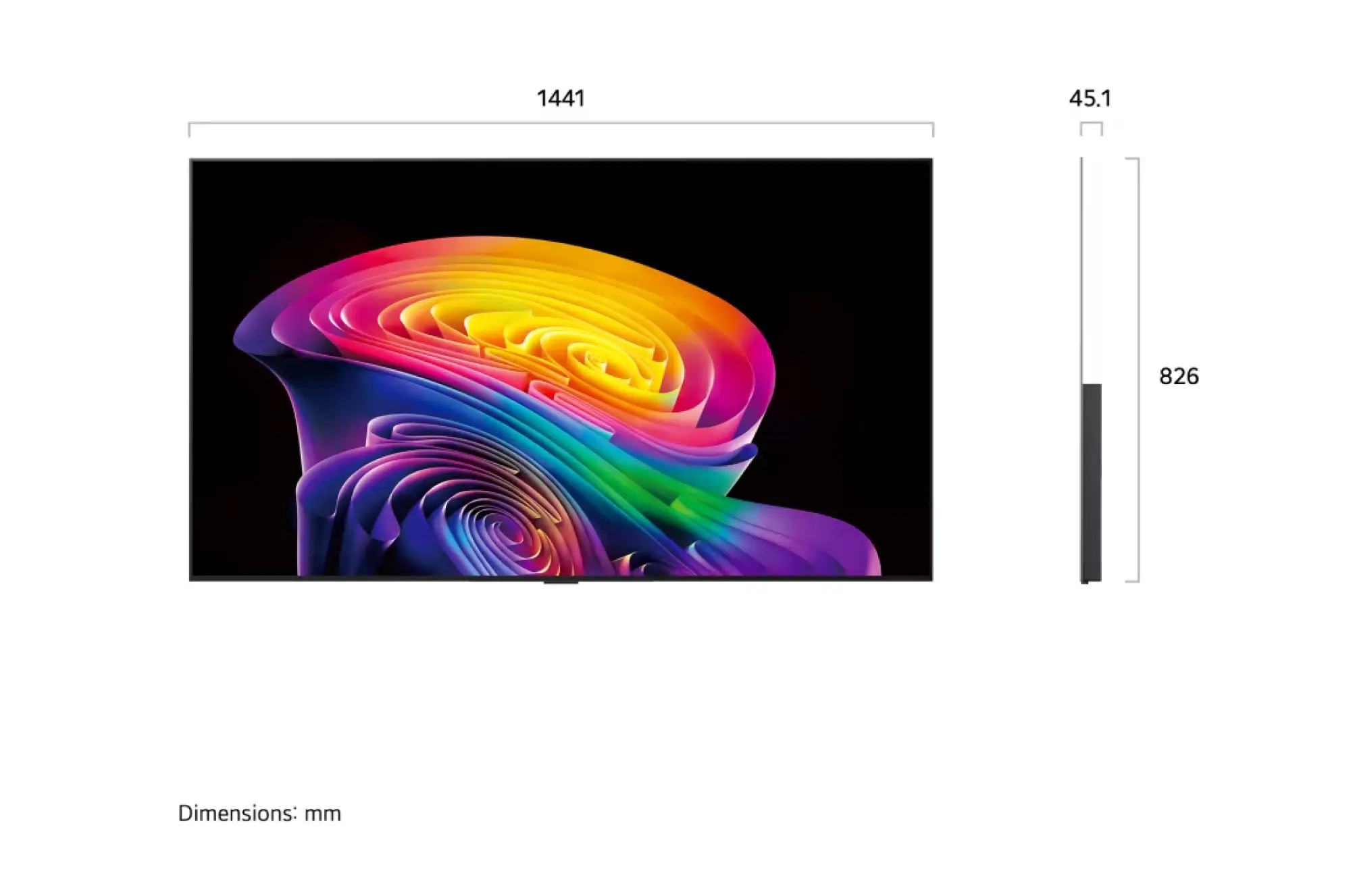Photo of 55 inch LG OLED evo AI C6 4K Smart TV 2026